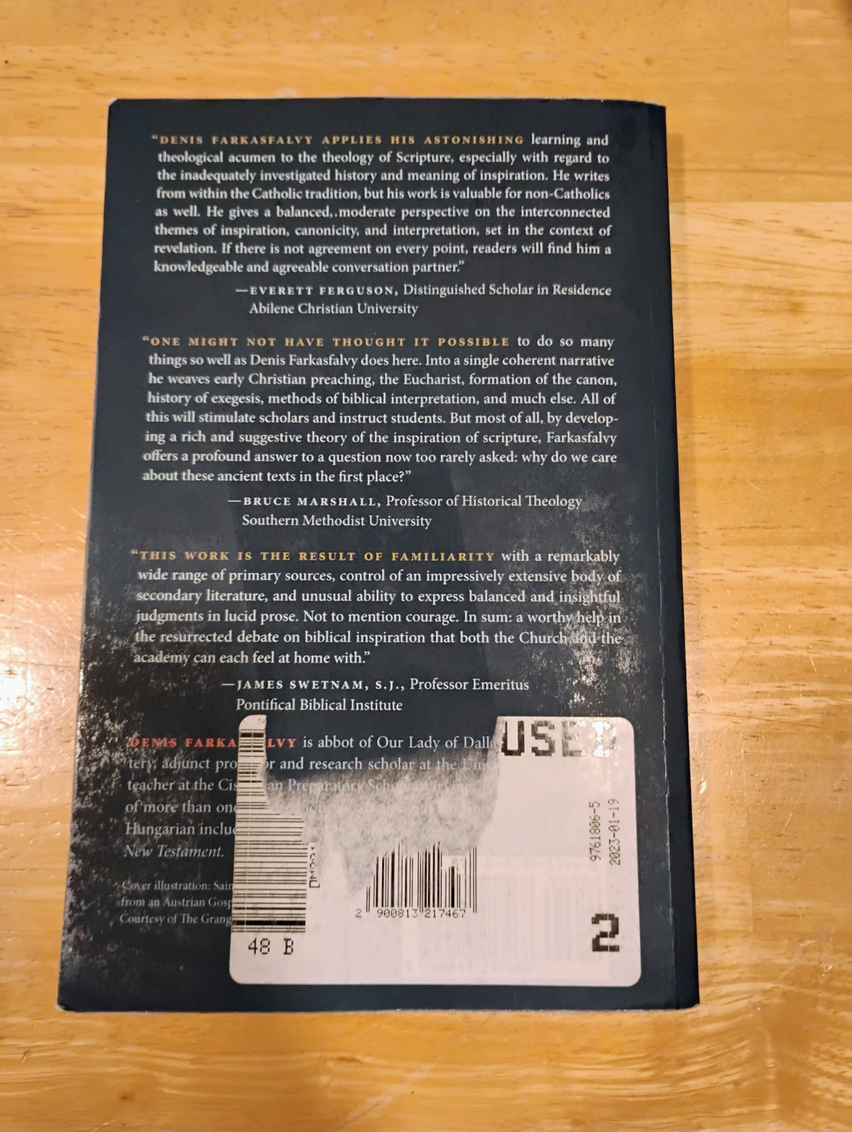 Inspiration and Interpretation: A Theological Introduction to Sacred Scripture