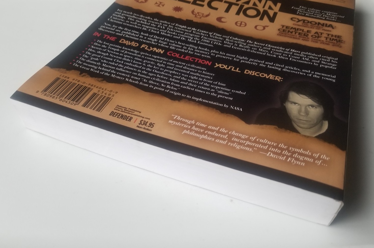 The David Flynn Collection: Cydonia & Temple At The Center Of Time Paperback