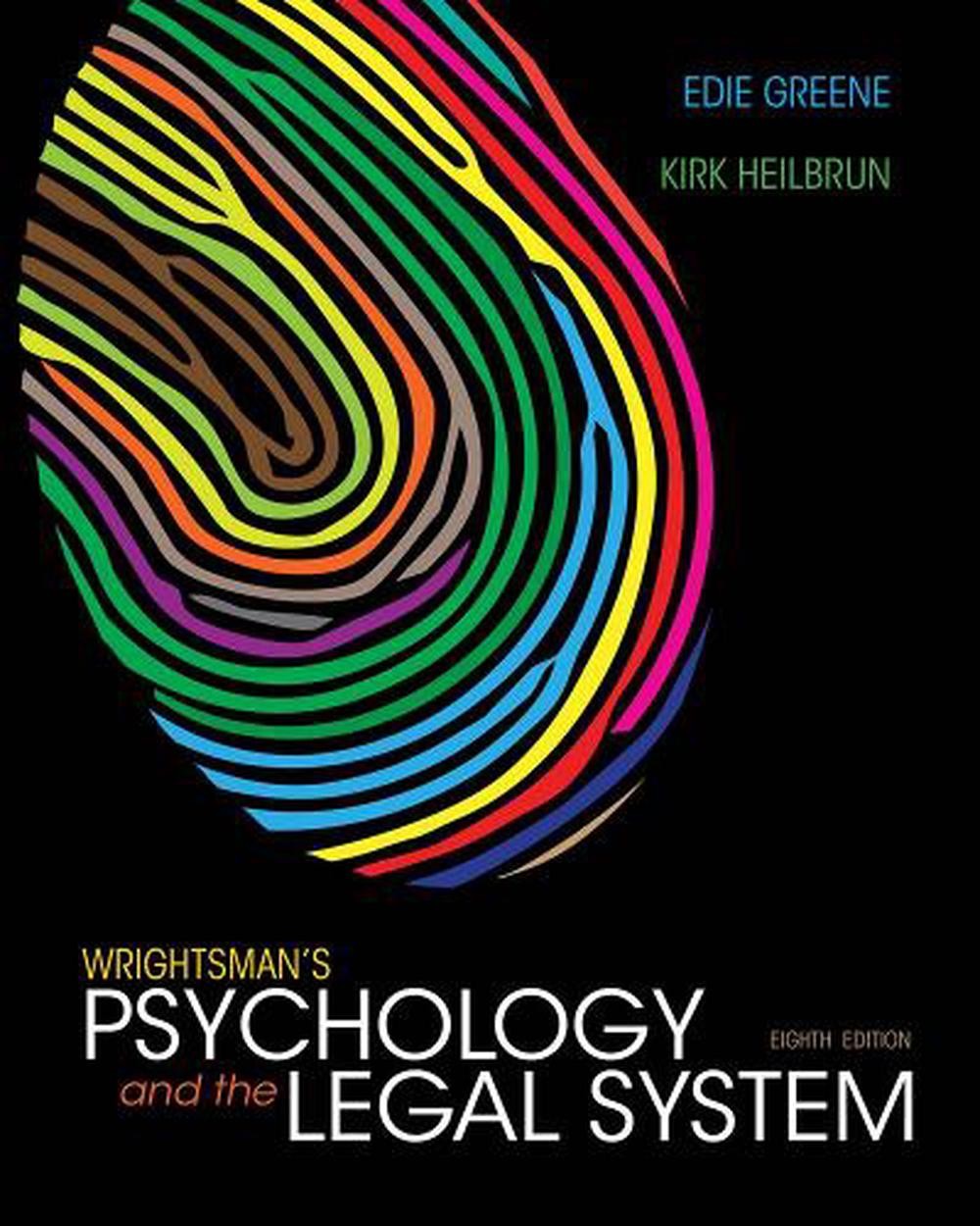 Wrightsman’s Psychology and the Legal System by Edith Greene (English) Hardcover