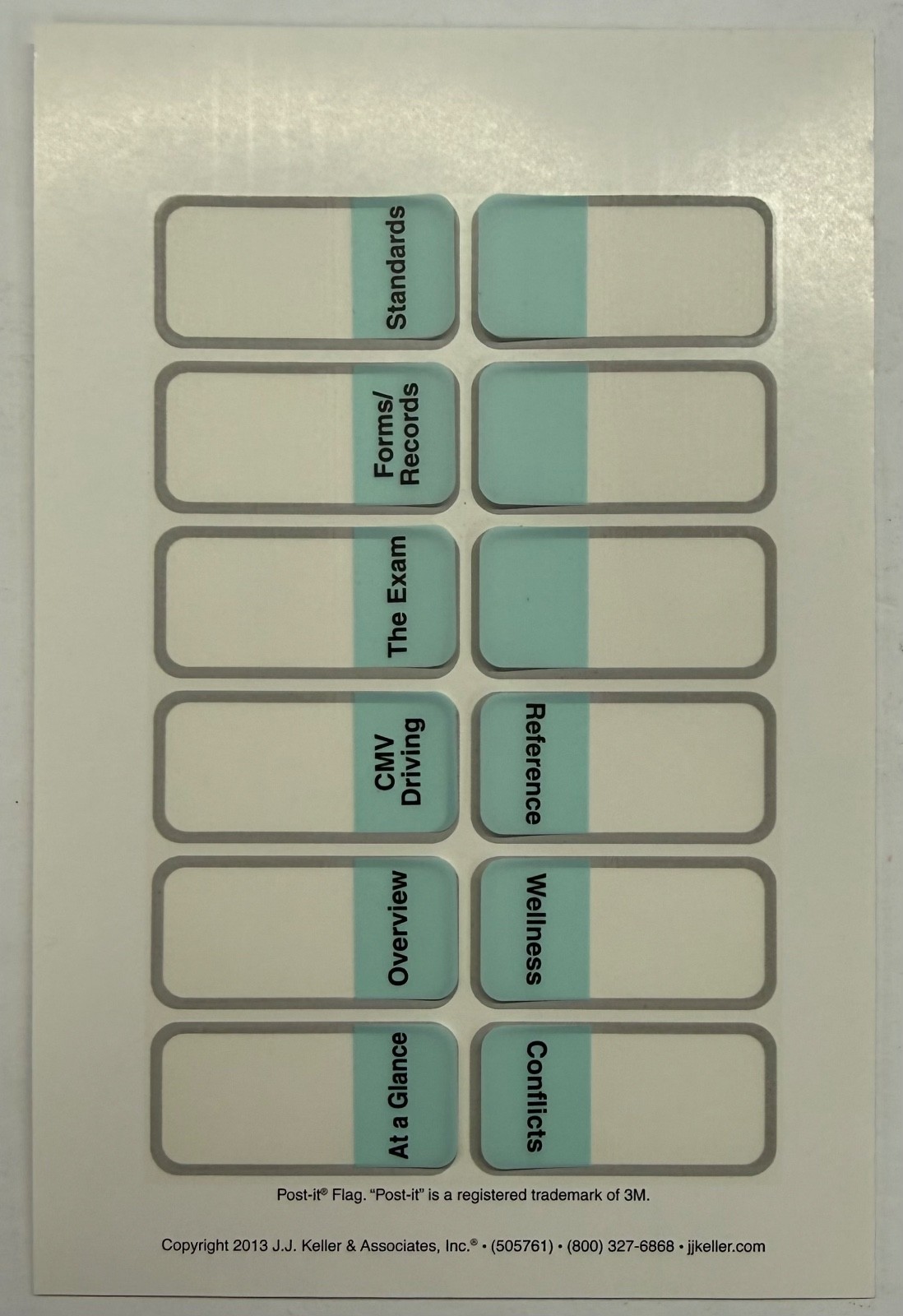 2/$39.99 J.J.Keller DOT Medical Exams (28763)