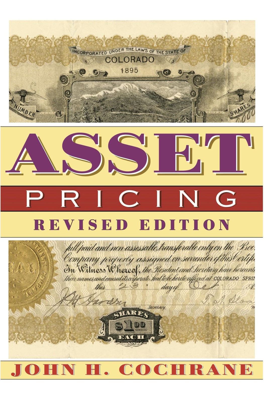 ASSET PRICING: REVISED EDITION BY John H. Cochrane HARDCOVER **NEW**