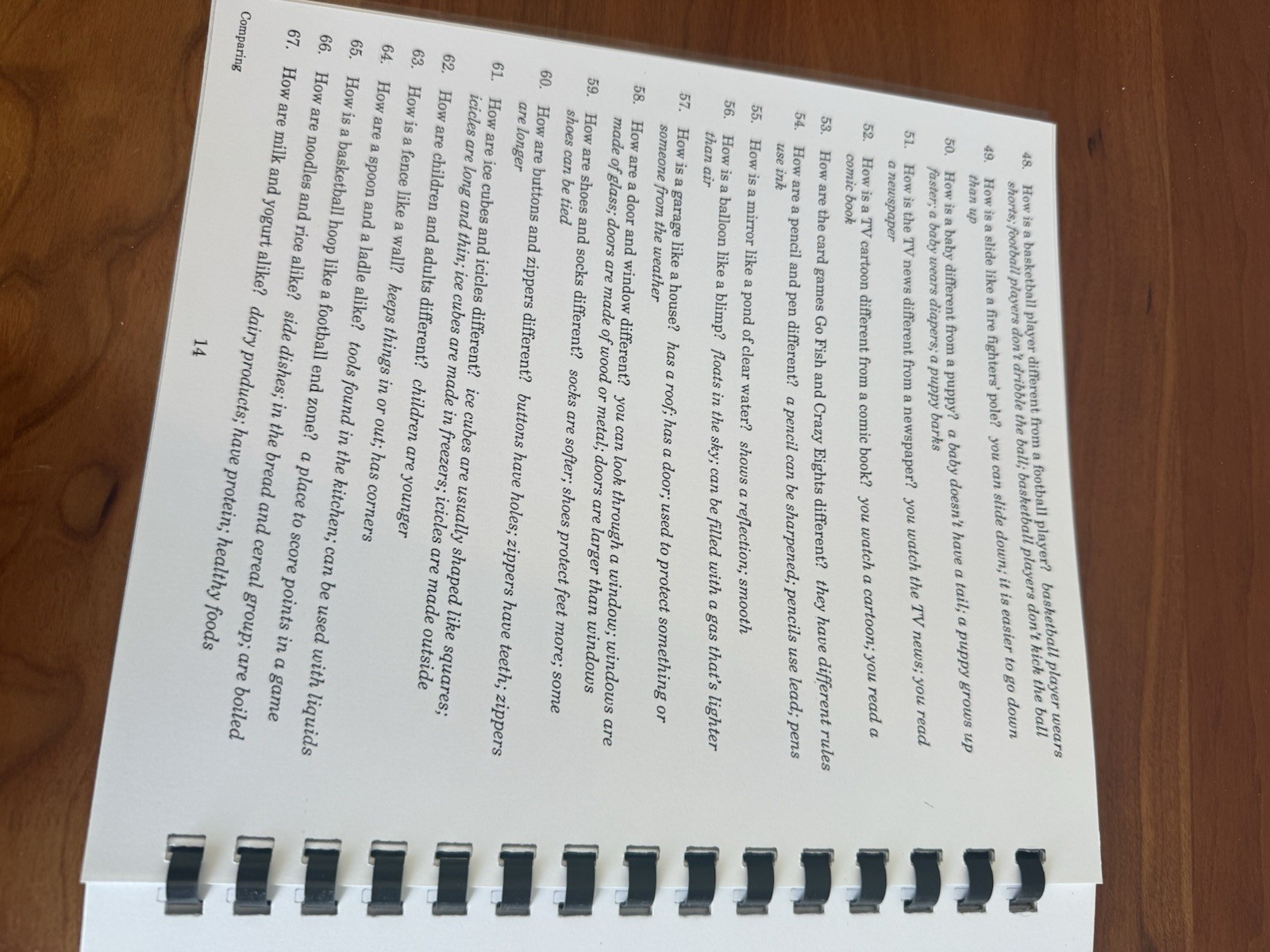 Linguisystems MEER Game Questions 1 & 2 Questions for Expressive Reasoning
