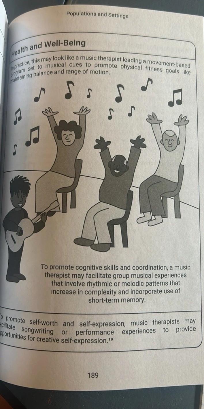 A Graphic Guide to Music Therapy Exc Cond. Free Shipping!