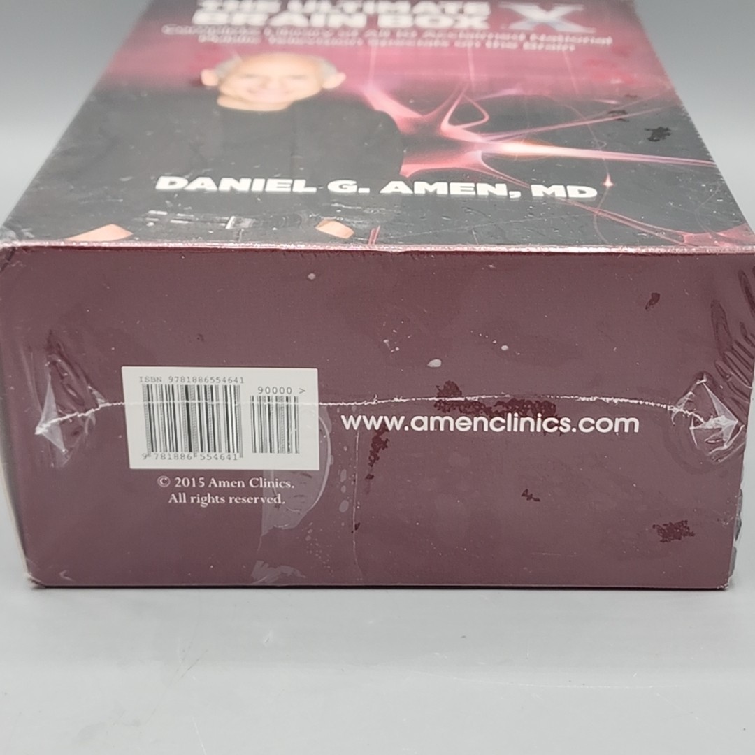 The Ultimate Brain Box X – 10 DVDs Brand New Sealed by Daniel G. Amen
