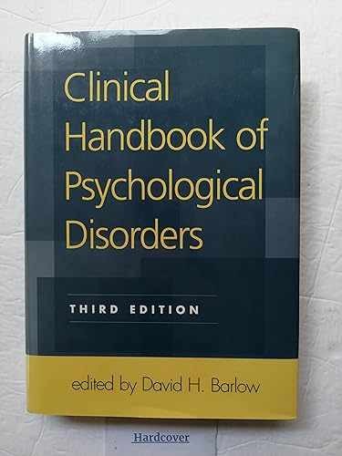 Clinical Handbook of Psychological – Hardcover, by Barlow David H.; – Very Good