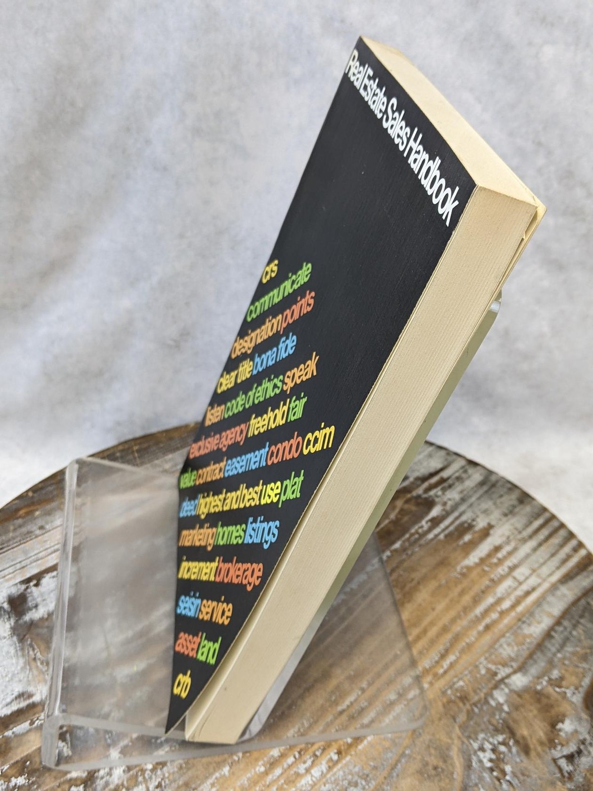 Real Estate Sales Handbook Realtors National Marketing Institute 1979 Paperback