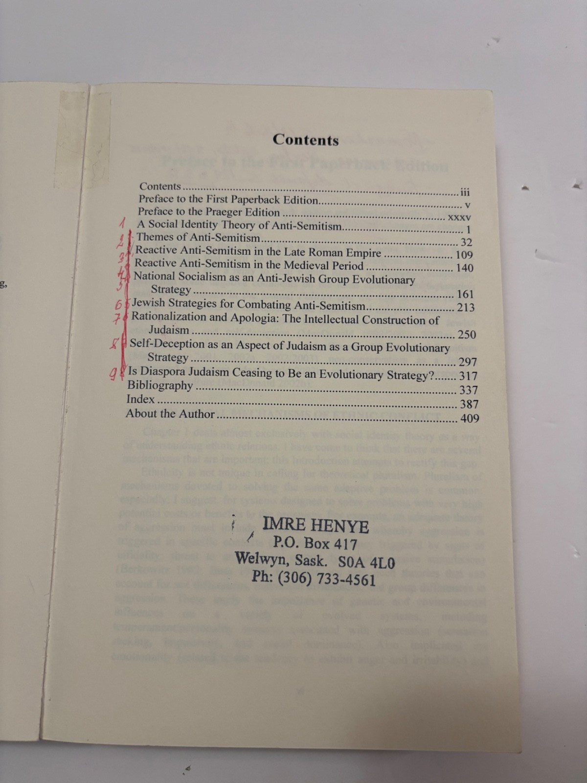 Separation and Its Discontents: Toward an Evolutionary Theory of Anti-Semitism