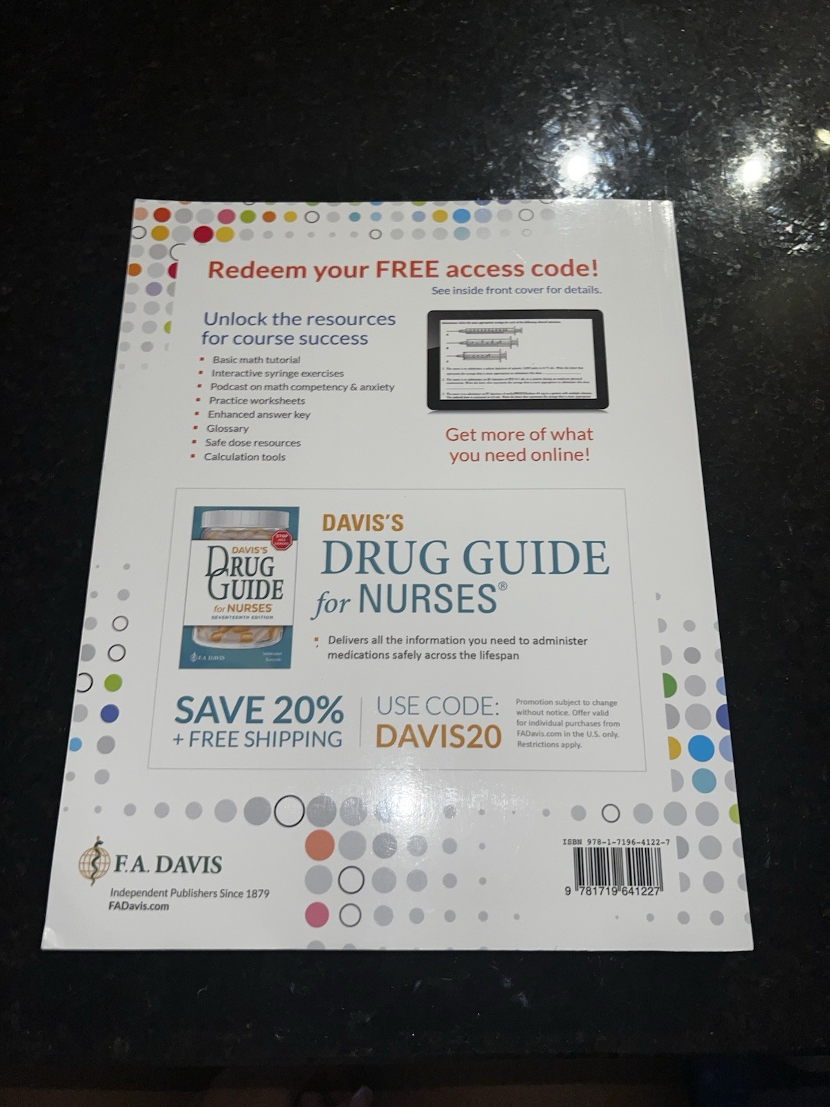 F.A. Davis Calculating Drug Dosages 2nd Ed Paperback Castillo & Werner-McCullou…