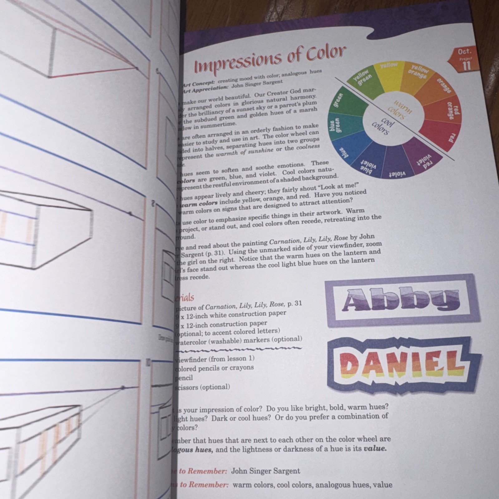 A BEKA ART C BOOK 6TH 6 GRADE Student Book 2nd Edition Brand NEW Abeka