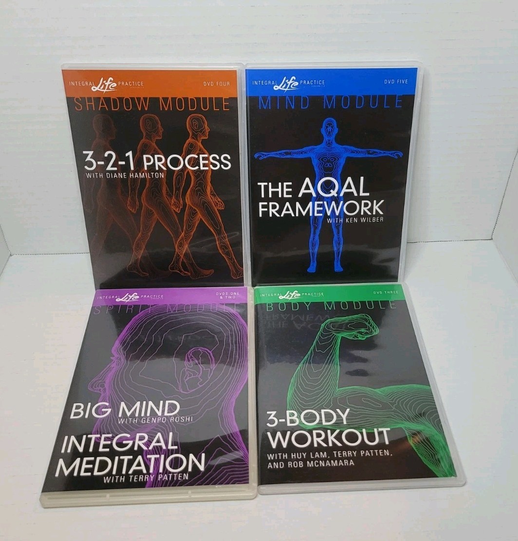 Integral Life Practice Starter Kit Version 1.0 To Wake Up! (Missing CD’S)