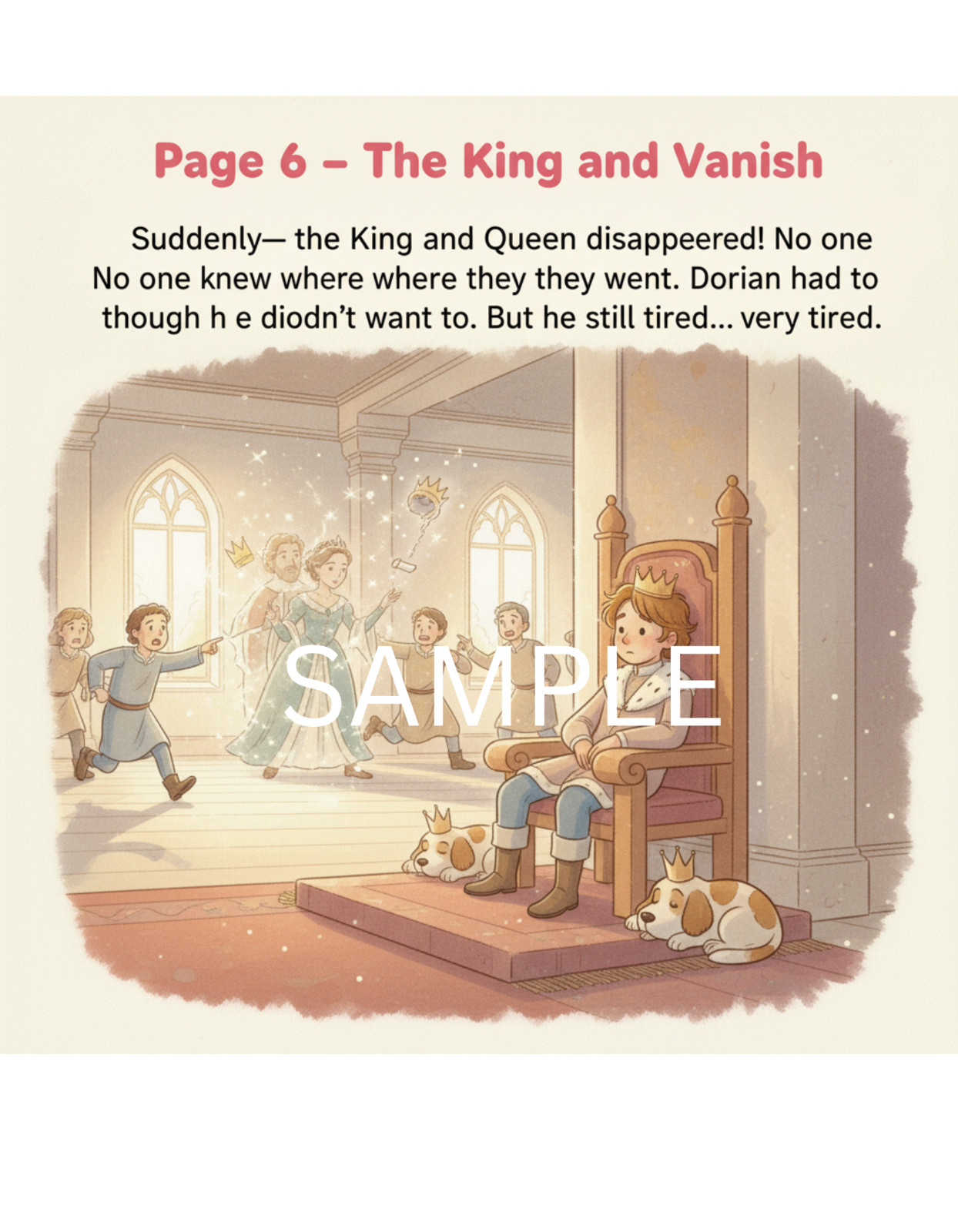 The Lazy Prince | Kids Storybook Book | Printable Digital Download