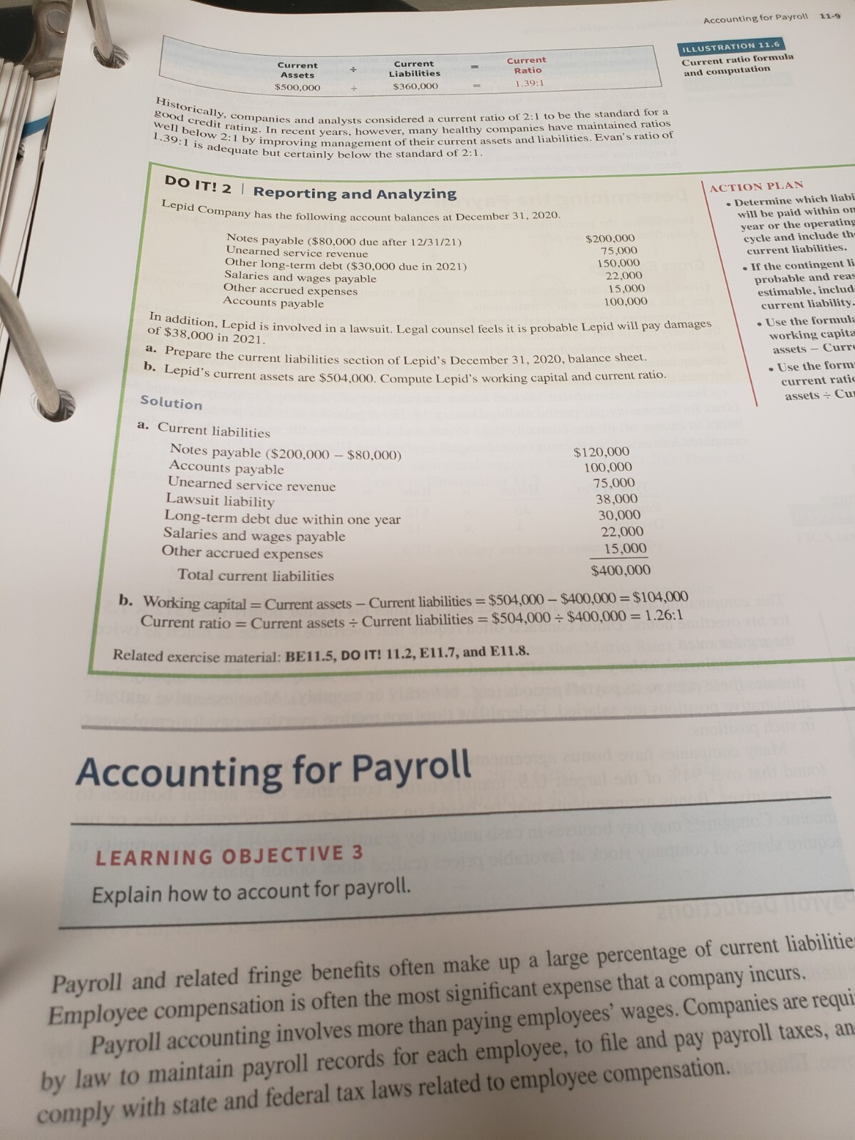 Accounting Principles – Loose Leaf, by Weygandt Jerry J.; Kimmel Paul D.; – Good