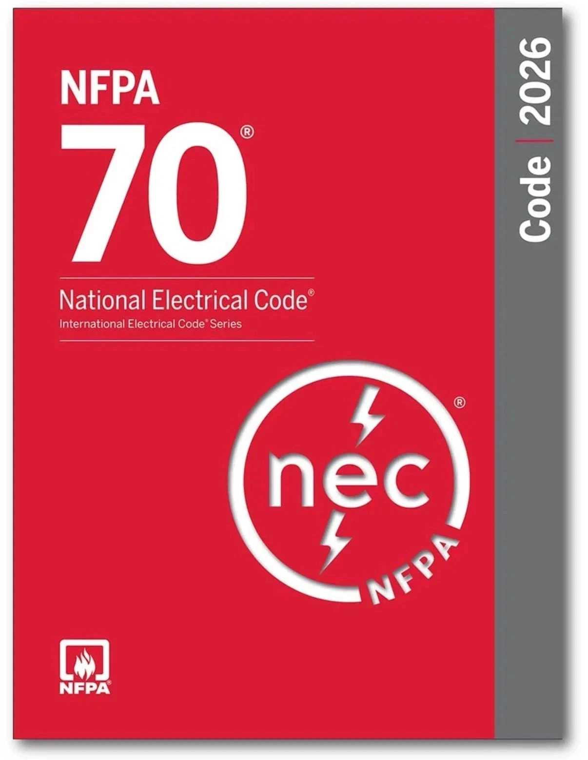 NFPA 70, National Electrical Code 2026 Paperback