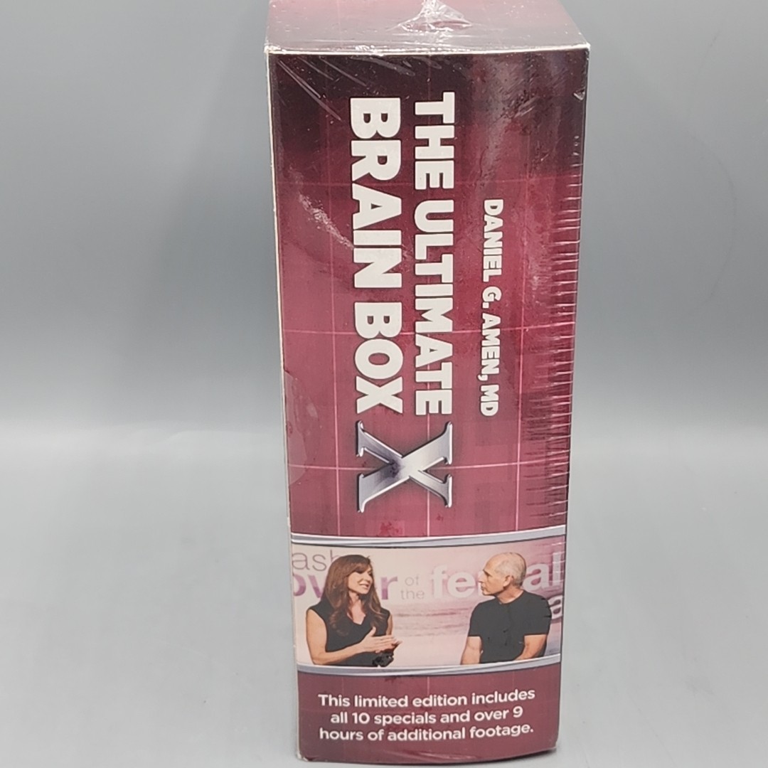 The Ultimate Brain Box X – 10 DVDs Brand New Sealed by Daniel G. Amen