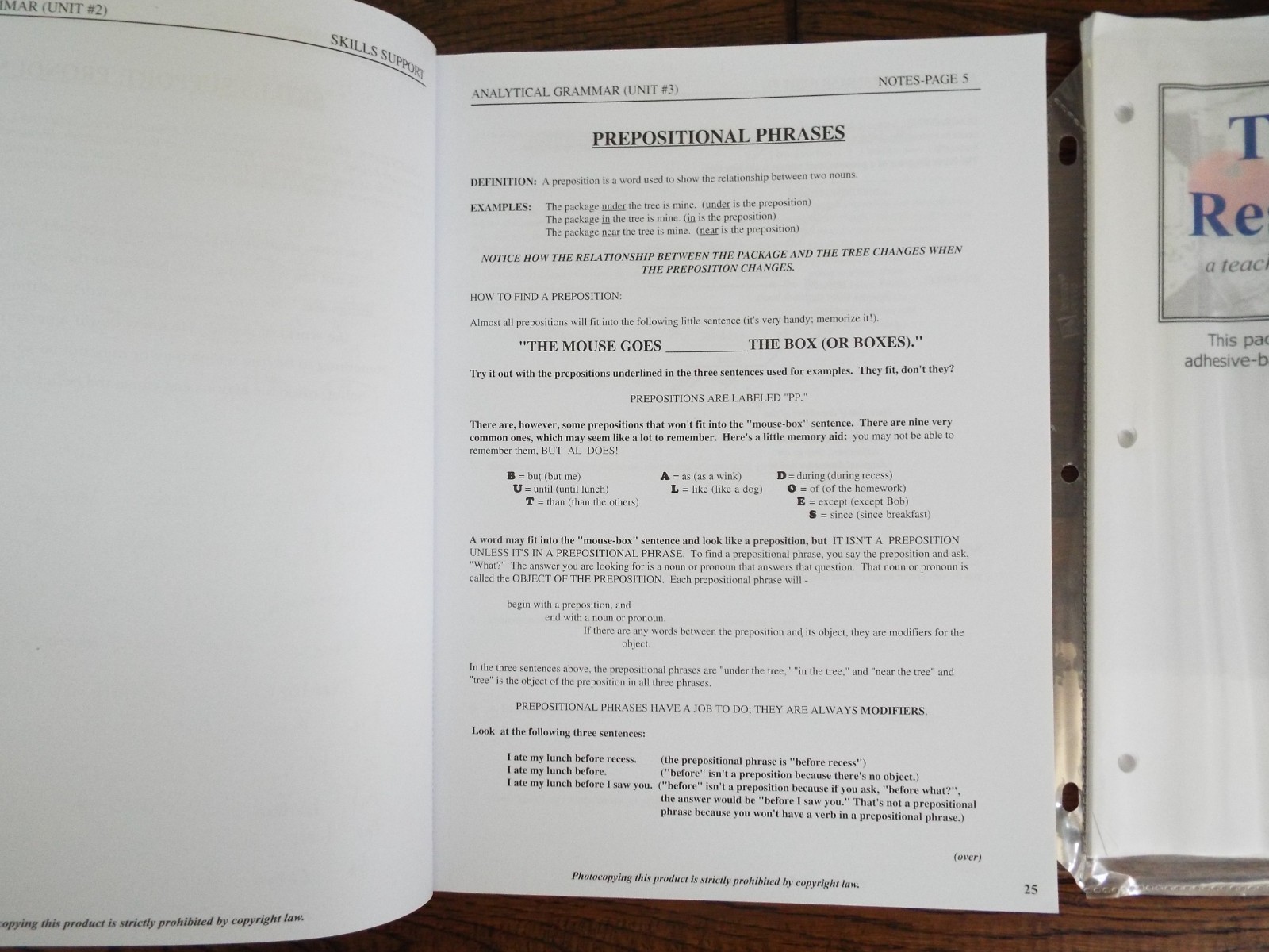 Lot Analytical Grammar Student Workbook Teacher Book DVD Curriculum Set