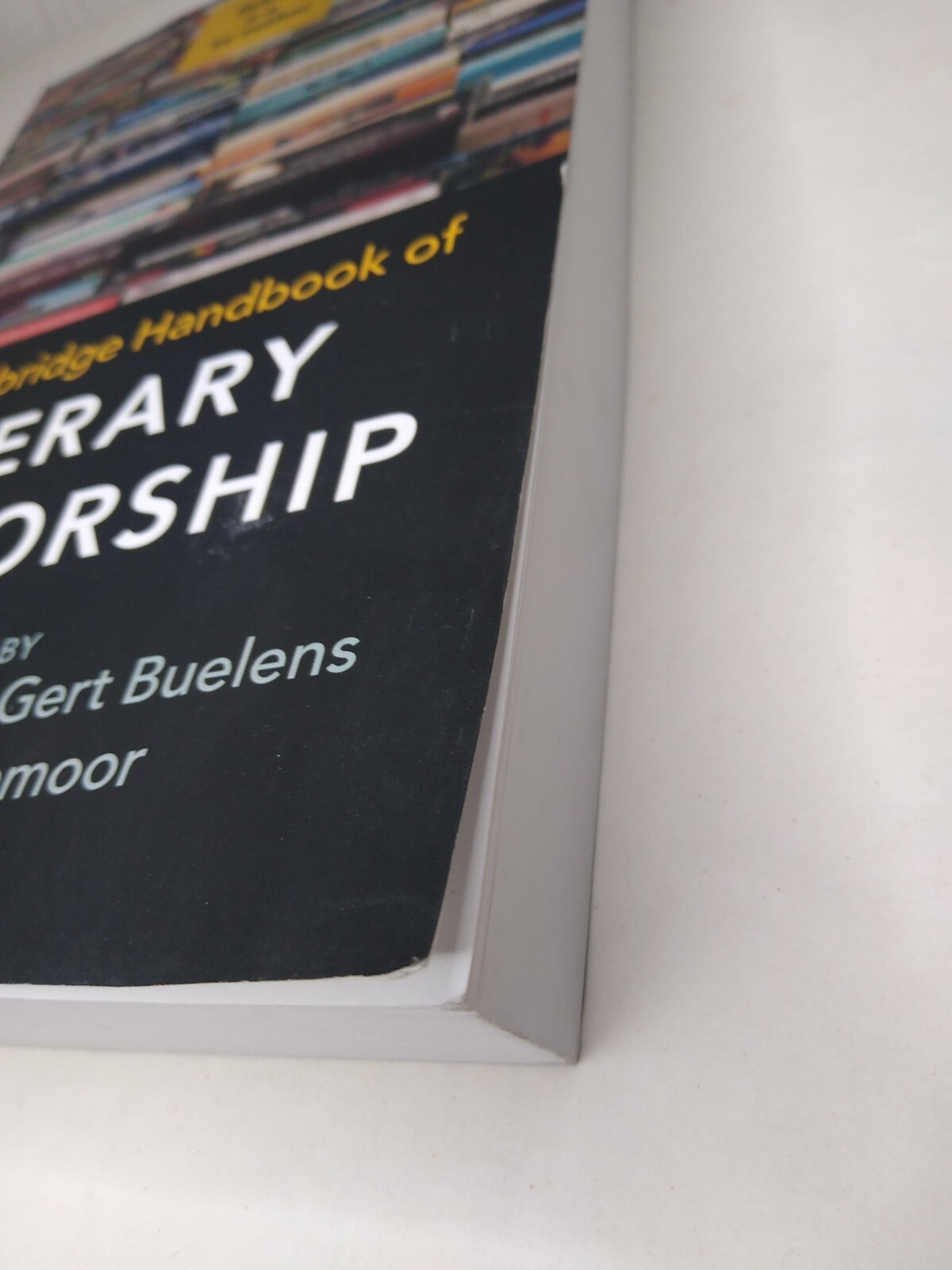 Cambridge Handbook of Literary Authorship 2021 PB Book Berensmeyer A-Z by Author