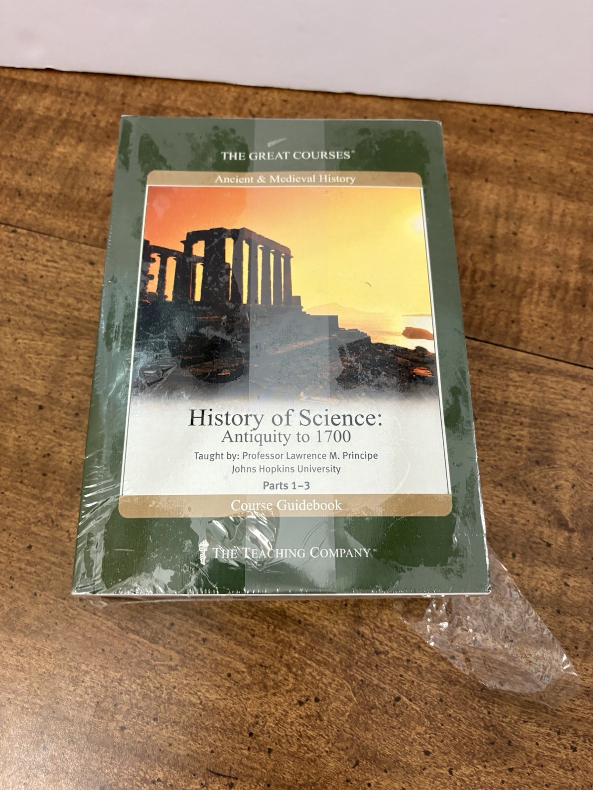 The Great Courses History of Science: Antiquity to 1700 DVD Set / Book Parts 1-3