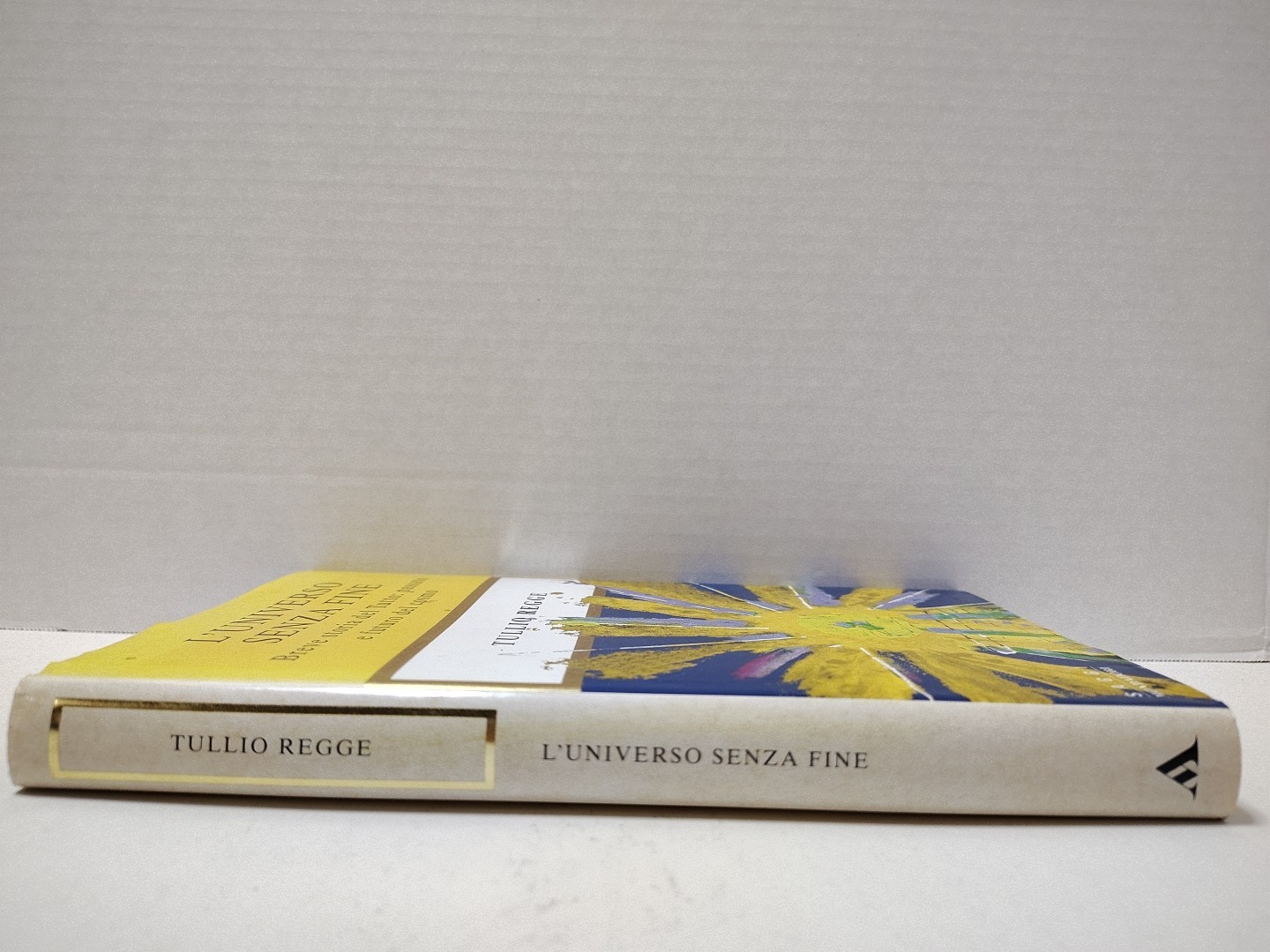 L’UNIVERSO SENZA FINE by Tullio Regge ~ Italian Edition (1999, 1st Ed HC/DJ)