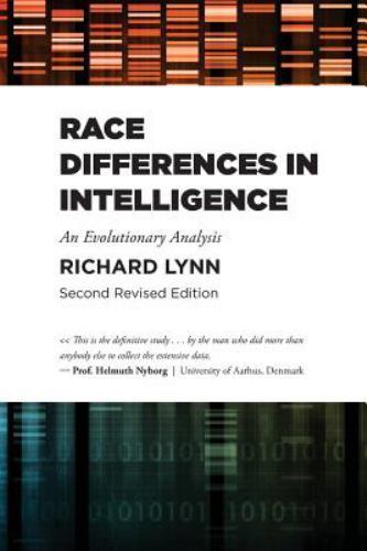 Race Differences in Intelligence, Brand New, Free shipping in the US