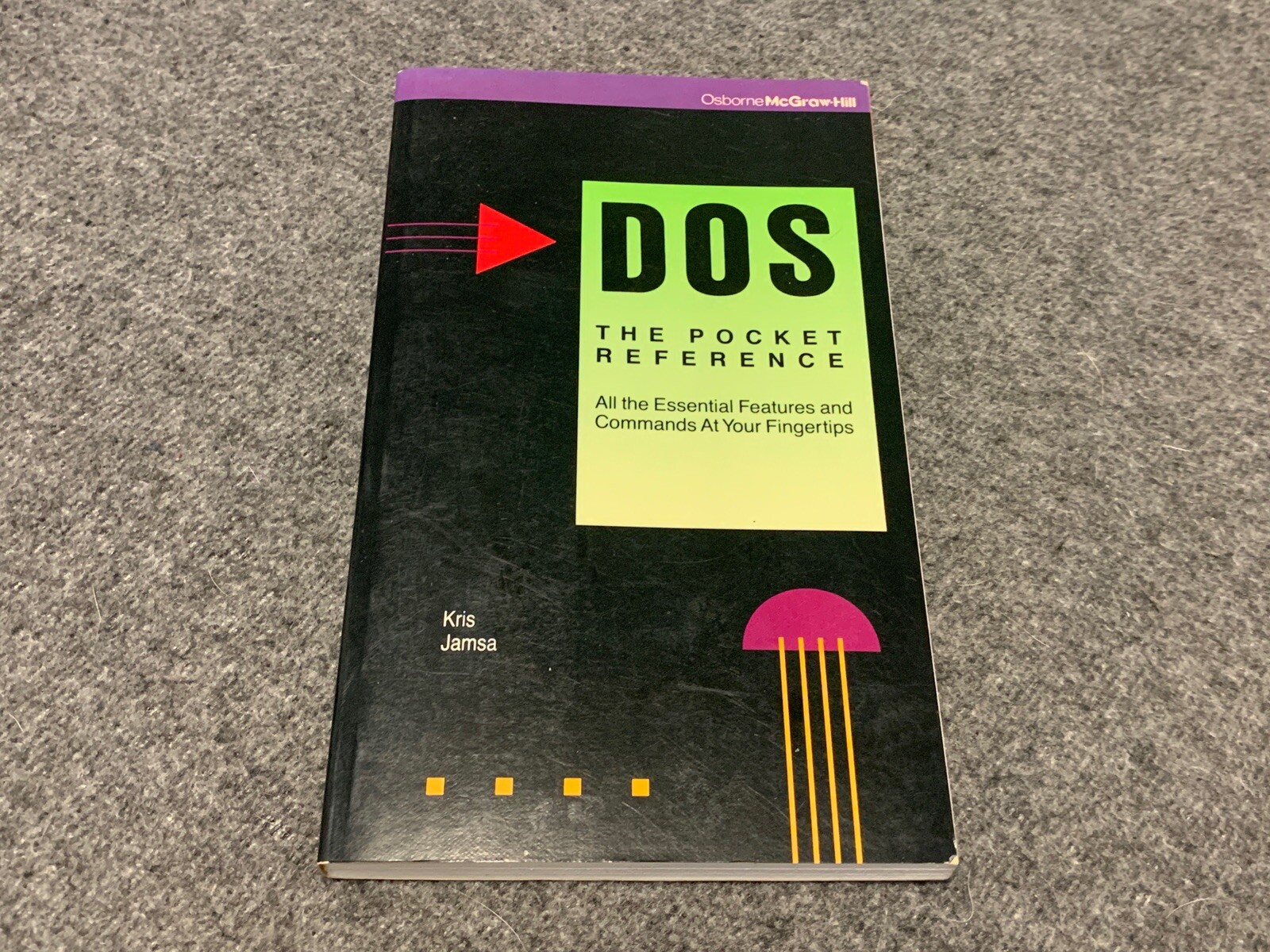 DOS: The Pocket Reference by Kris A. Jamsa (1988, Trade Paperback) Osborne