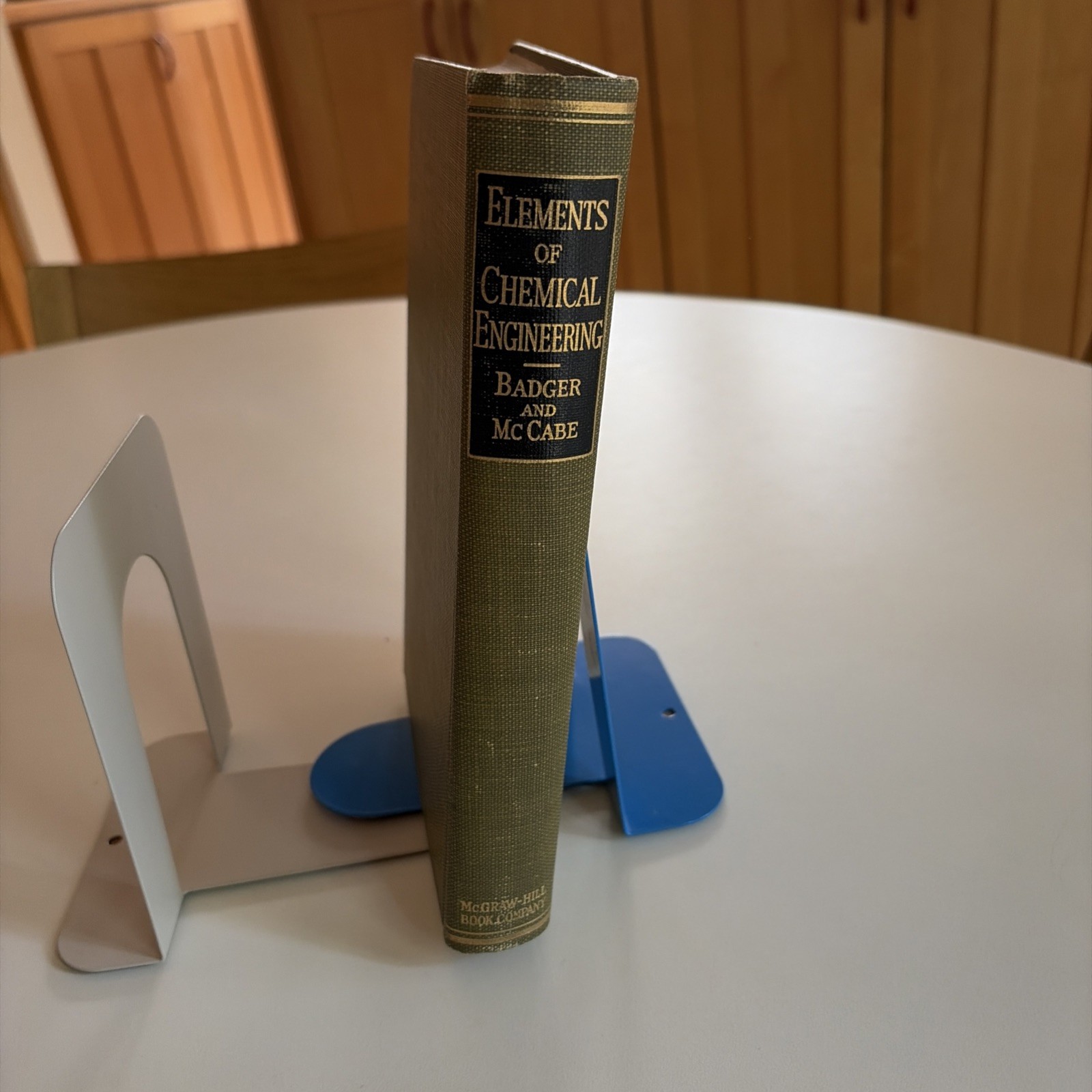 Vintage Chemical Engineering & Physics Textbook Lot HC Mid Century Decor