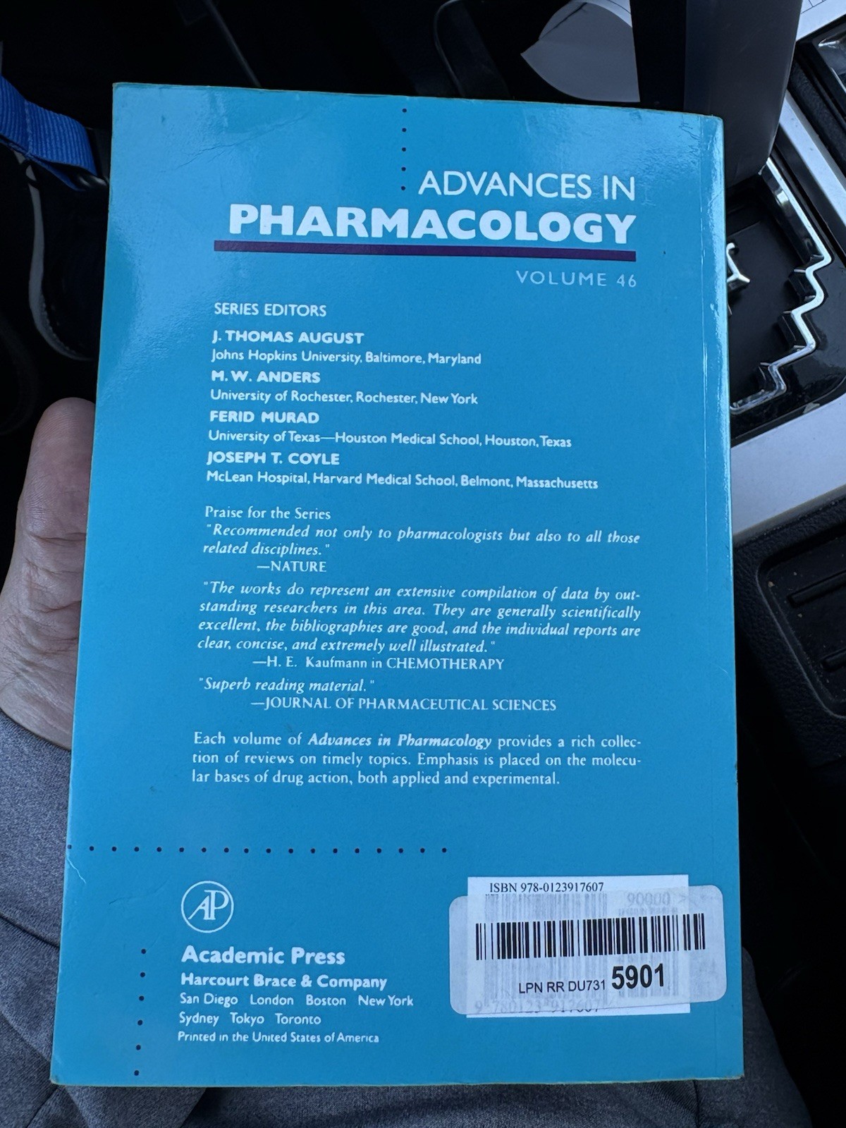 Advances in Pharmacology Vol 46