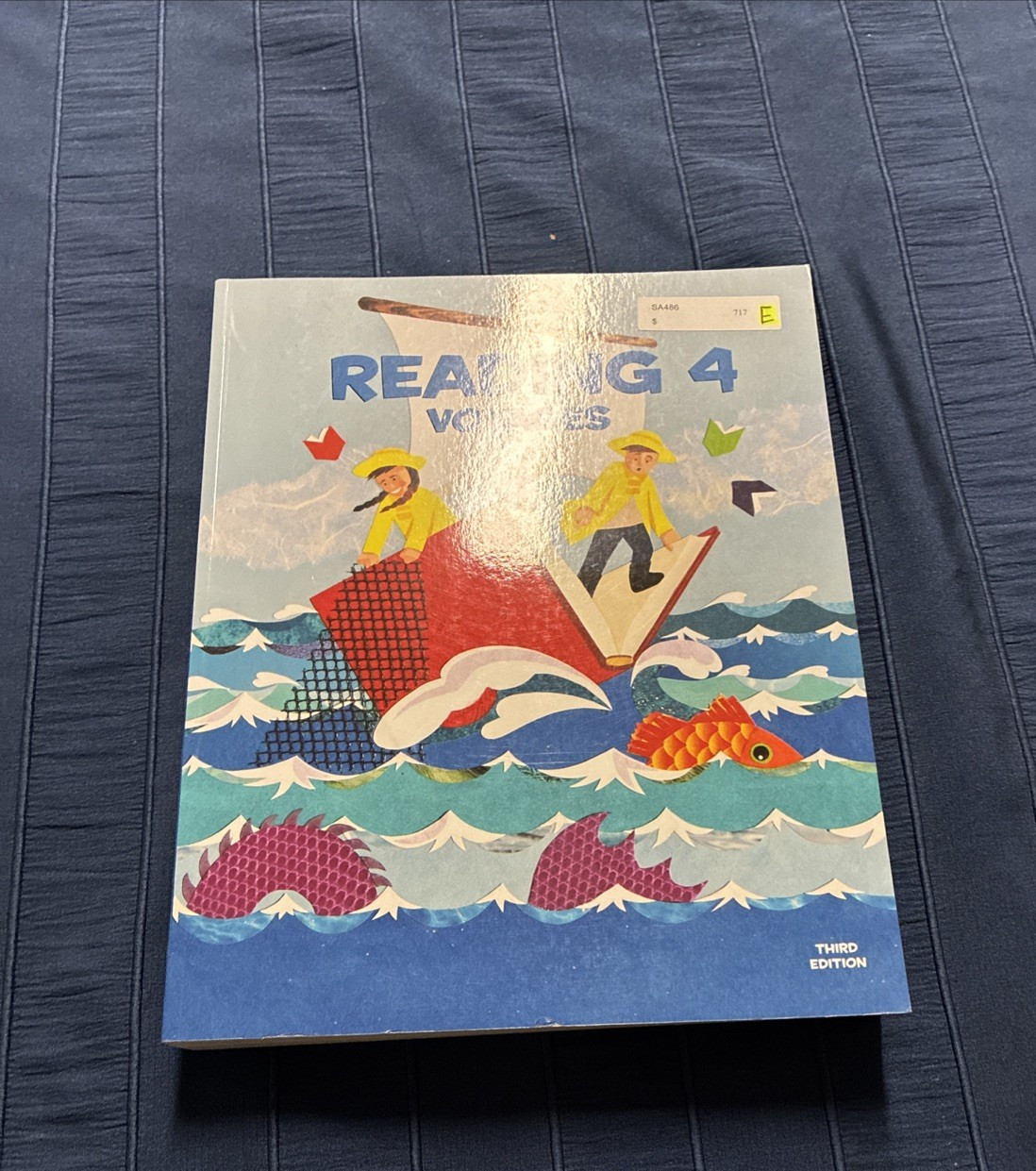 Reading 4: Voyages Textbook – Student 4th grade Book BJU Press, Third Edition