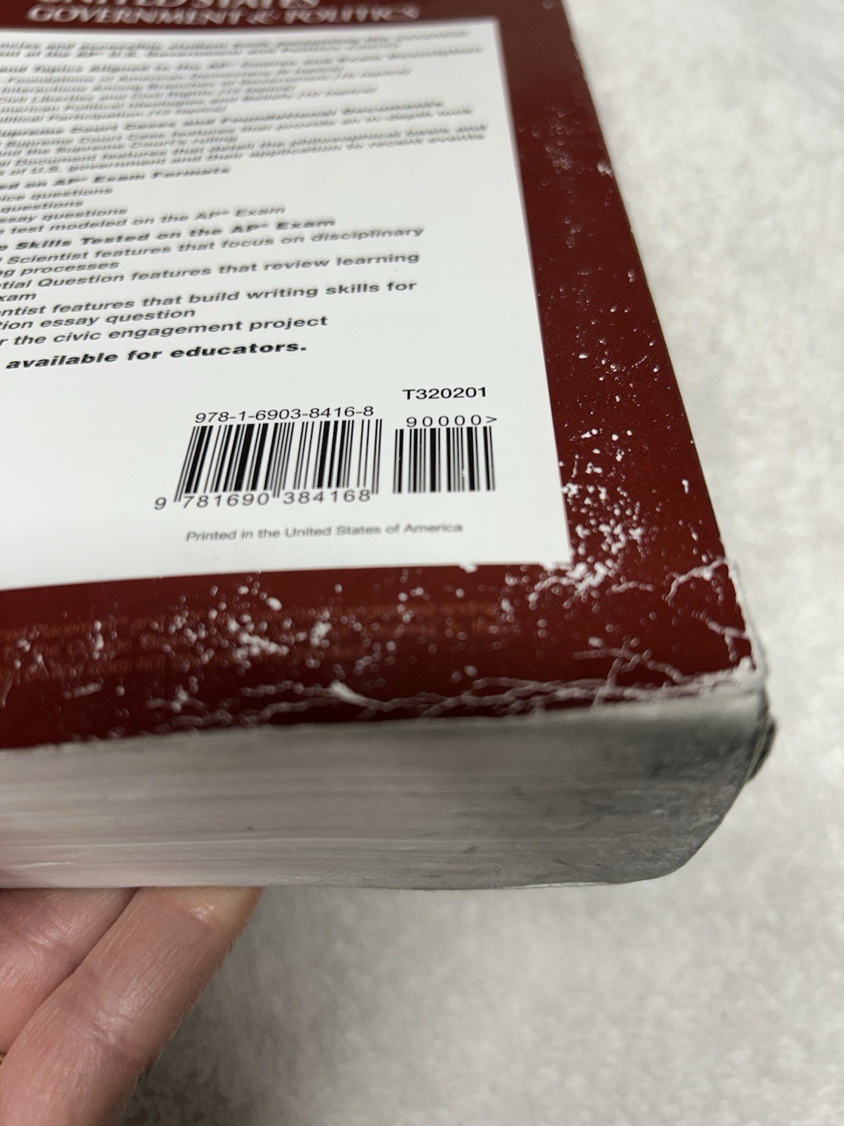 Advanced Placement United States Government & Politics, 3rd Edition by David…