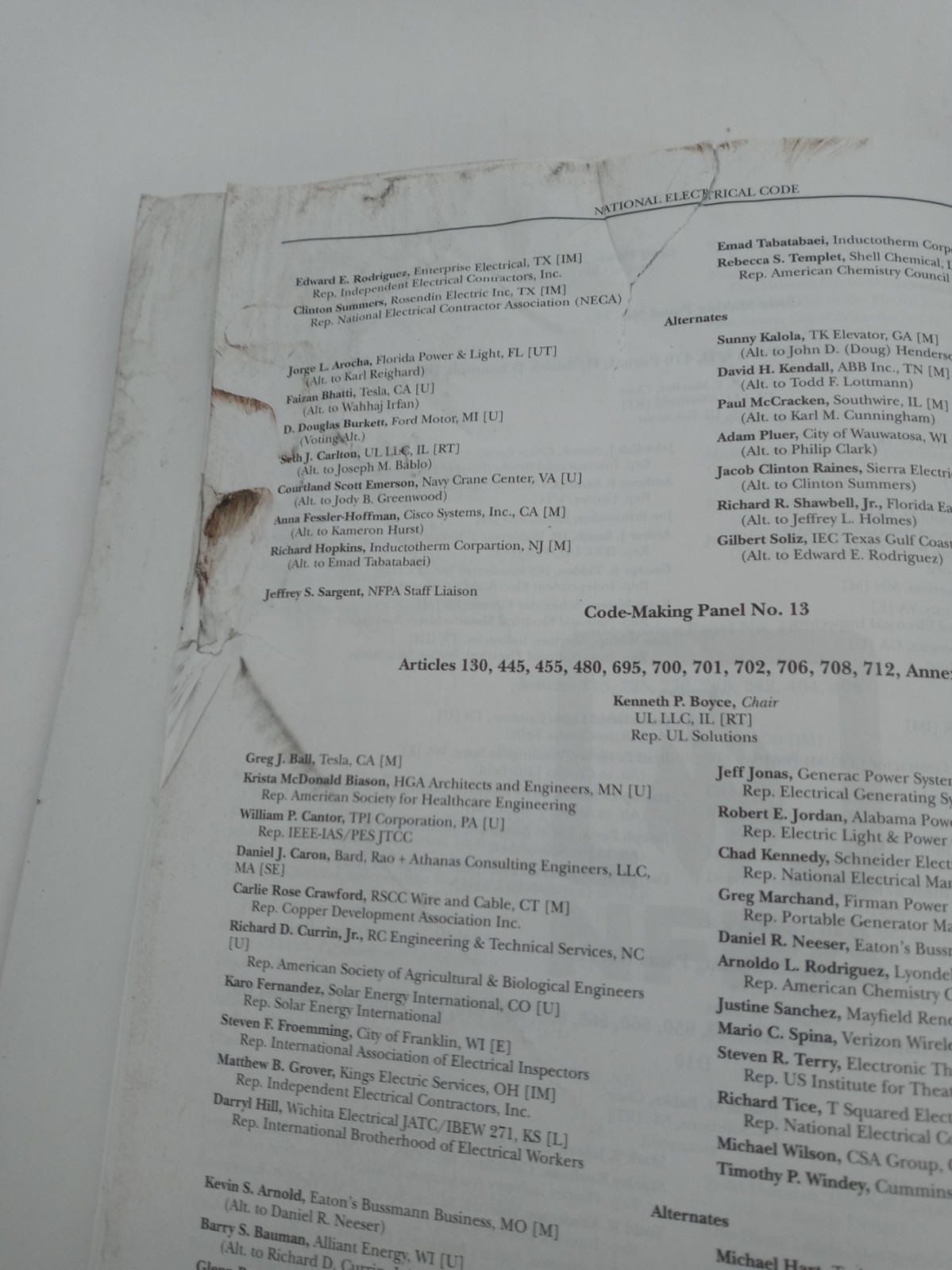 NFPA 70 National Electrical Code NEC 2026 9781455932207 See descrip.