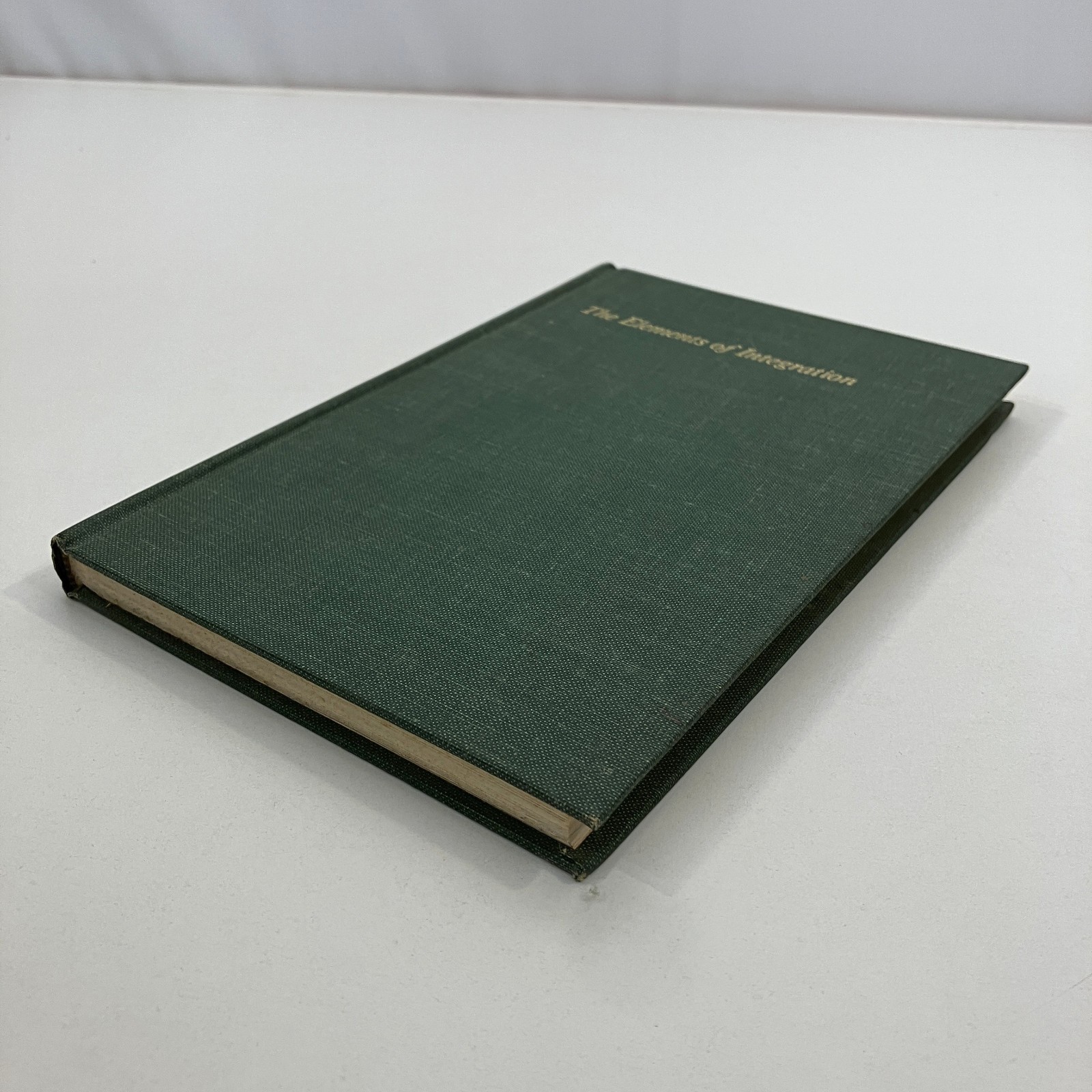 Elements of Integration Robert G Bartle John Wiley & Sons 1966 Math Textbook HC