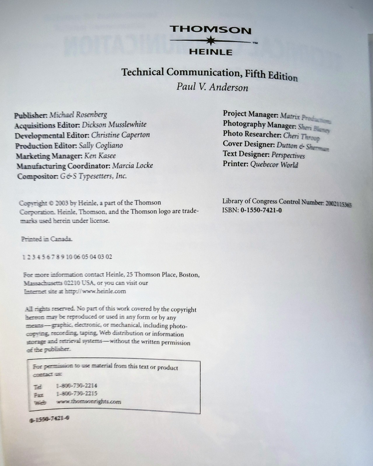 Technical Communication : A Reader-Centered Approach with MLA Upd