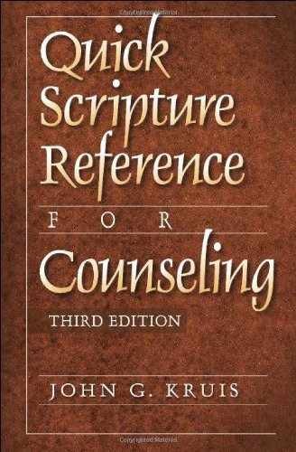 Quick Scripture Reference for – Paperback, by Kruis John G. – Very Good