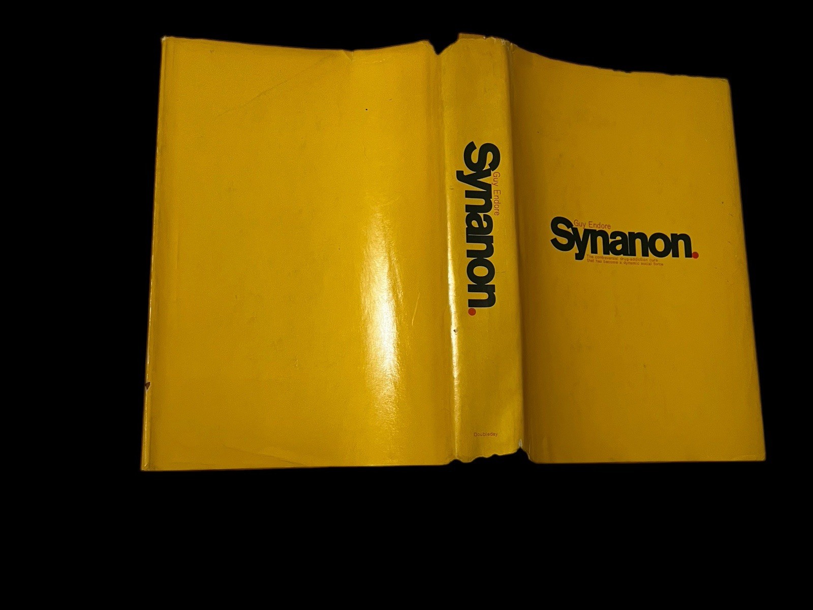 Synanon By Guy Endore Signed 1st HCDJ Controversial Drug Addiction Treatment