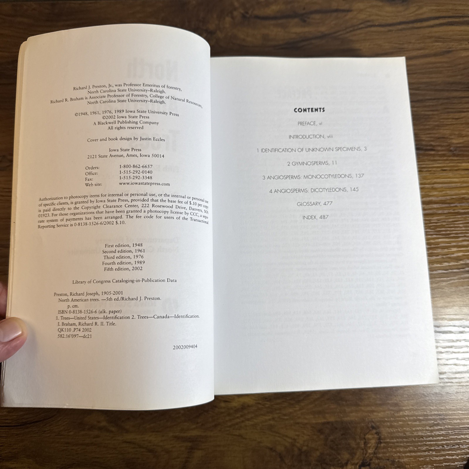 North American Trees by Richard J. Preston Jr. and Richard R. Braham 2003