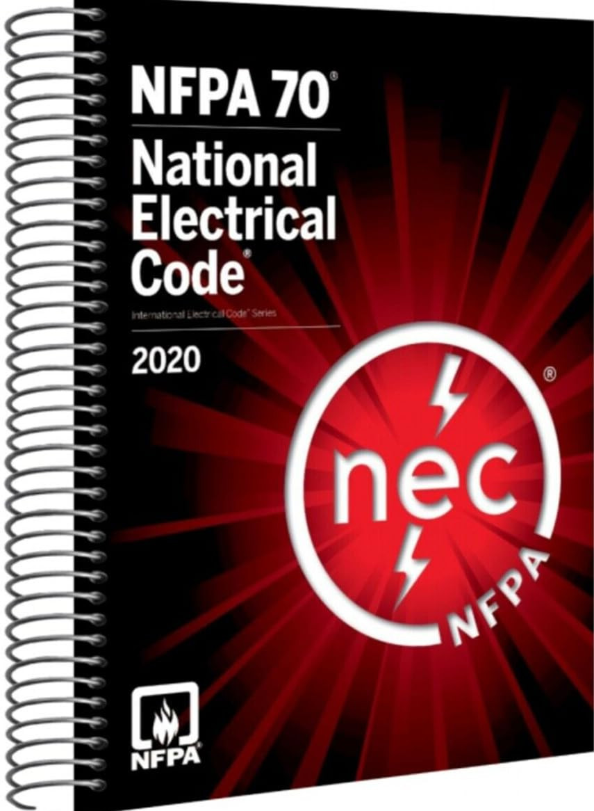 Highlighted and Tabbed NFPA 70 NEC National Electrical Code 2020 Spiralbound