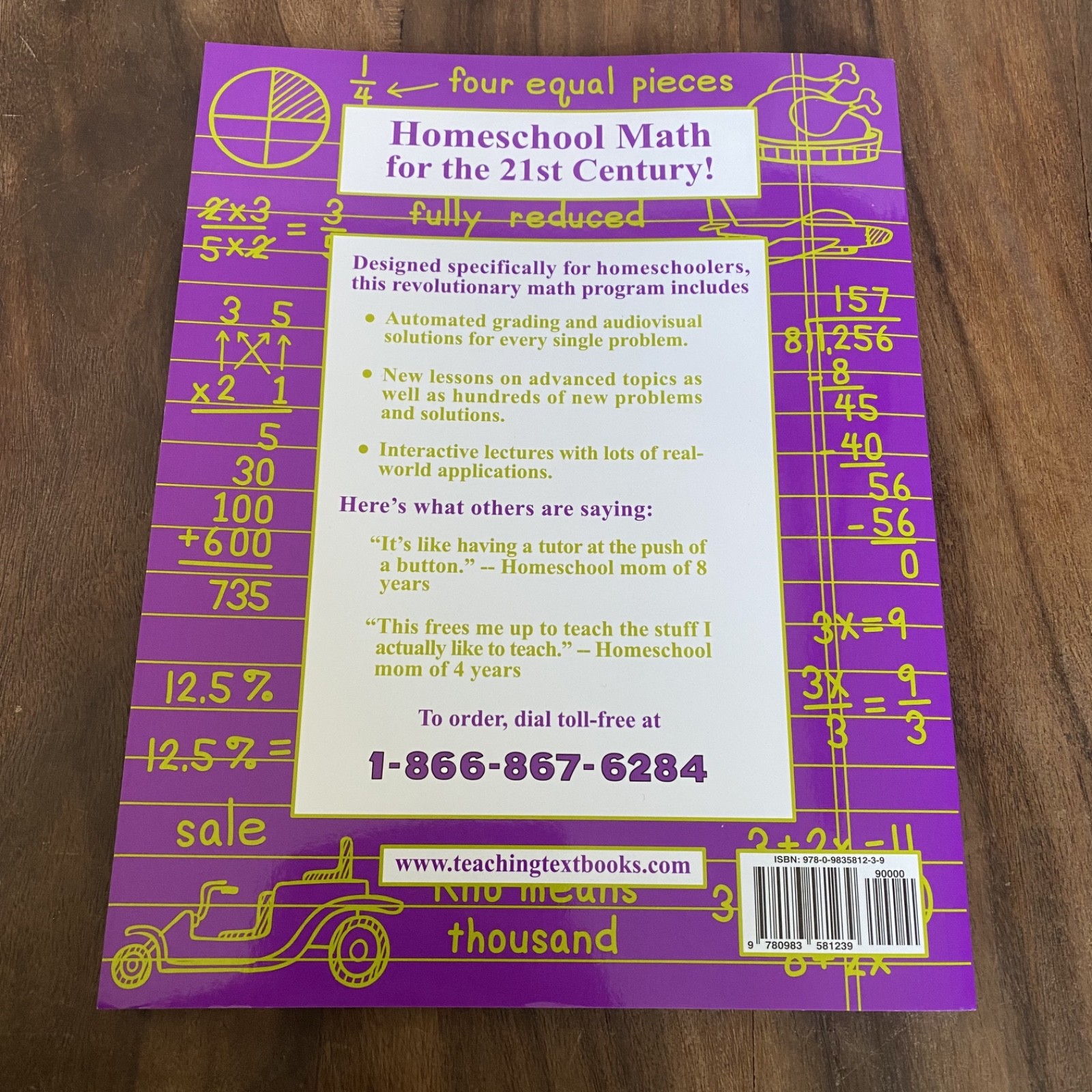 Pre-Algebra: A Teaching Textbook 2.0 Answer Key CD Set Automated Grading Sabouri