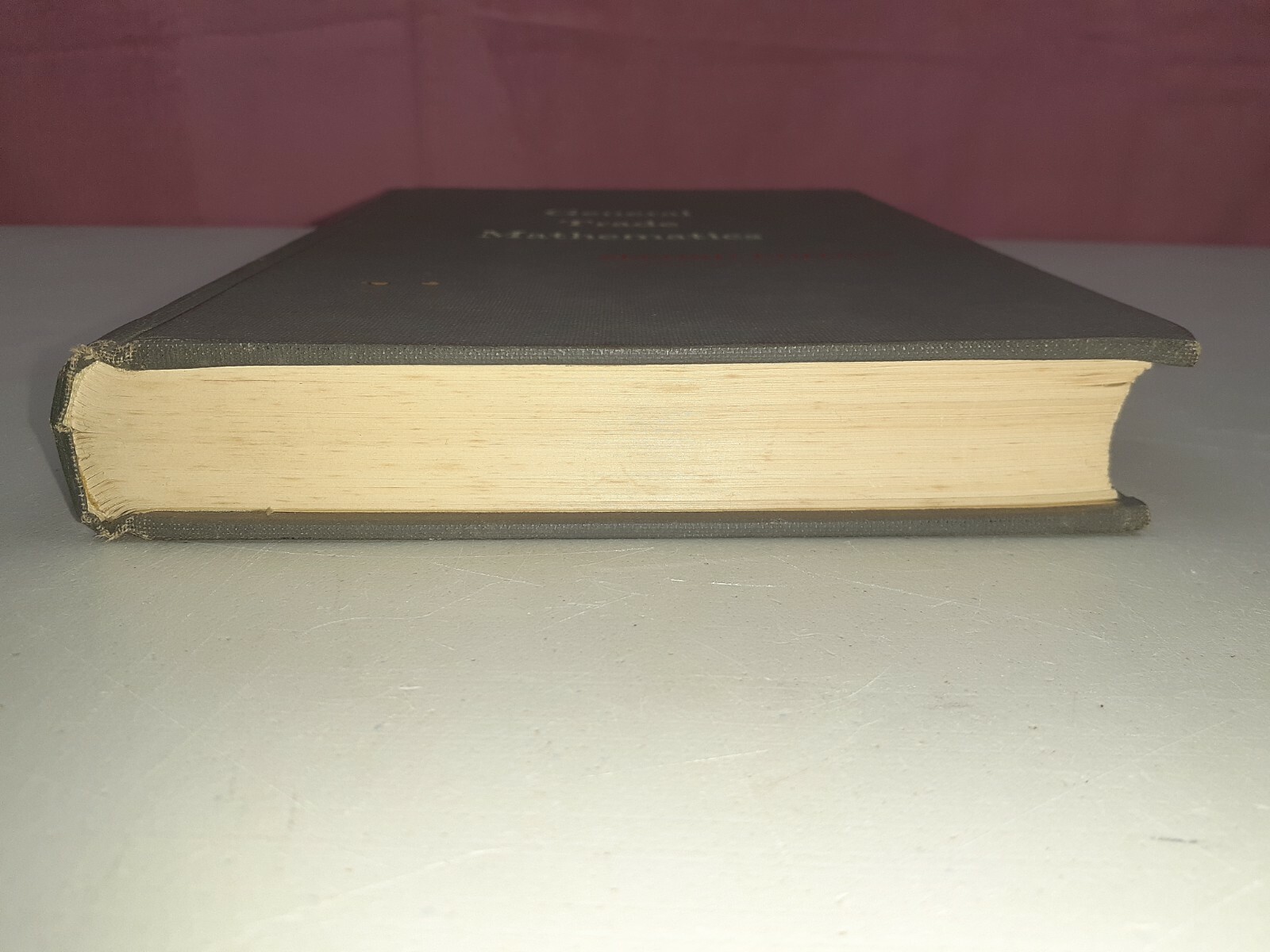 General Trade Mathematics Edwin P. VanLeuven 2nd Edition 1942 1952 Machinist