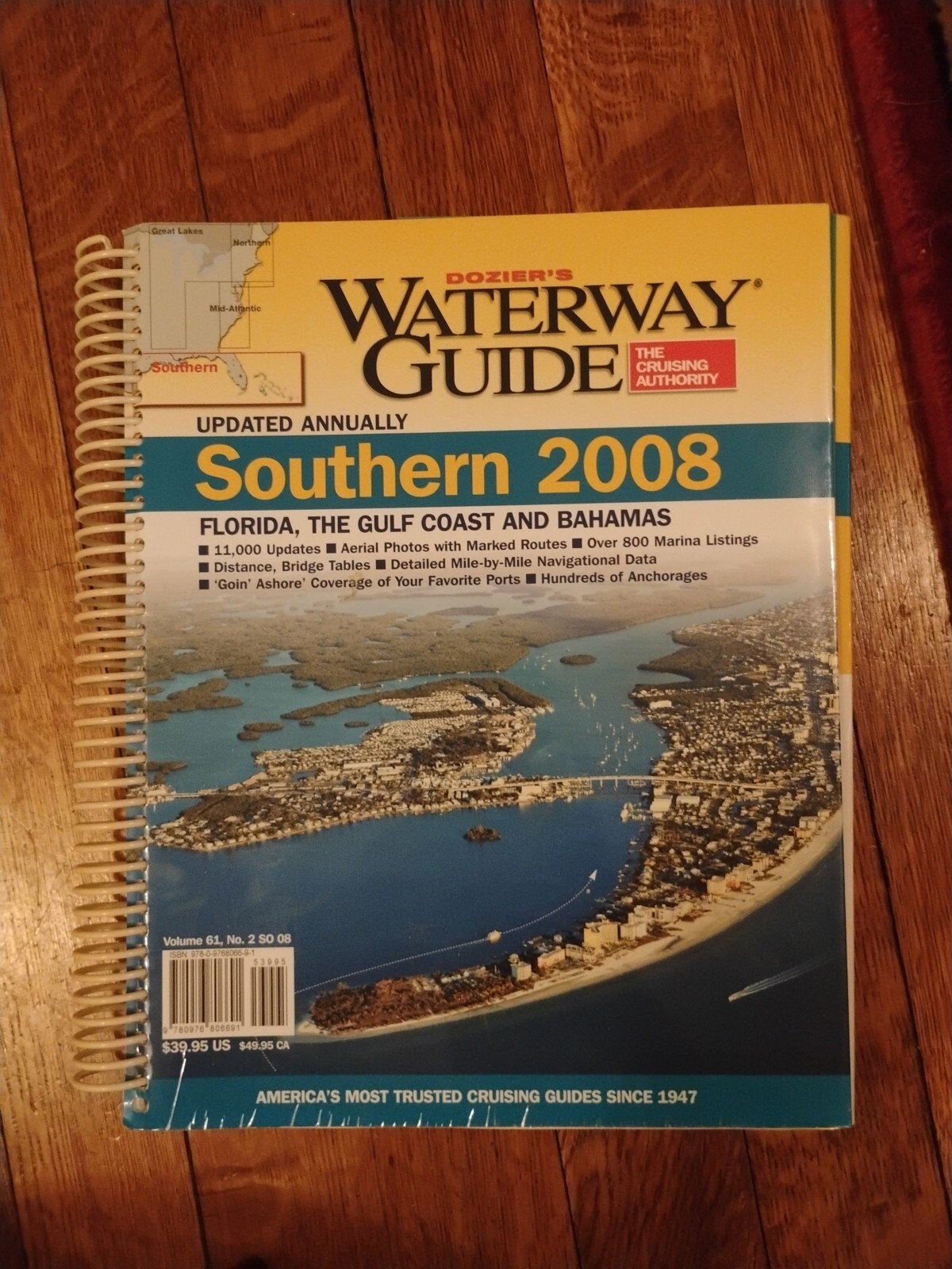 Waterway Guide Southern 2008 by Dozier Media Group (2007, Spiral)