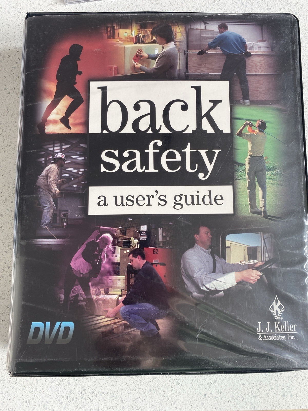 JJ Keller Back Safety Training Materials, DVD, Handouts, User Guide