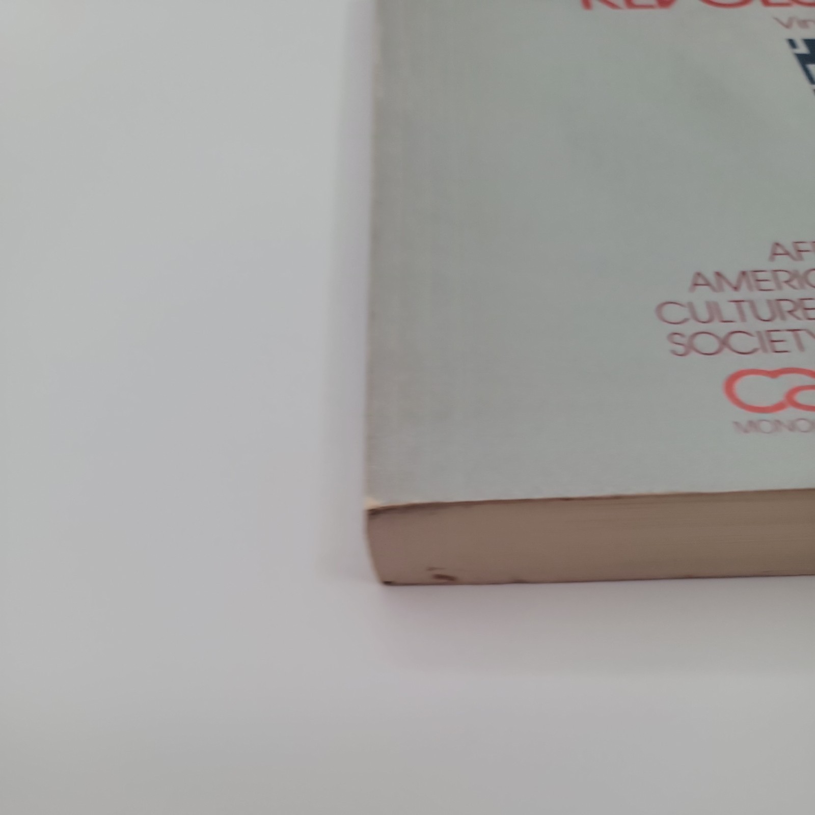 The Other American Revolution Book Vincent Harding. CAAS Monograph Series