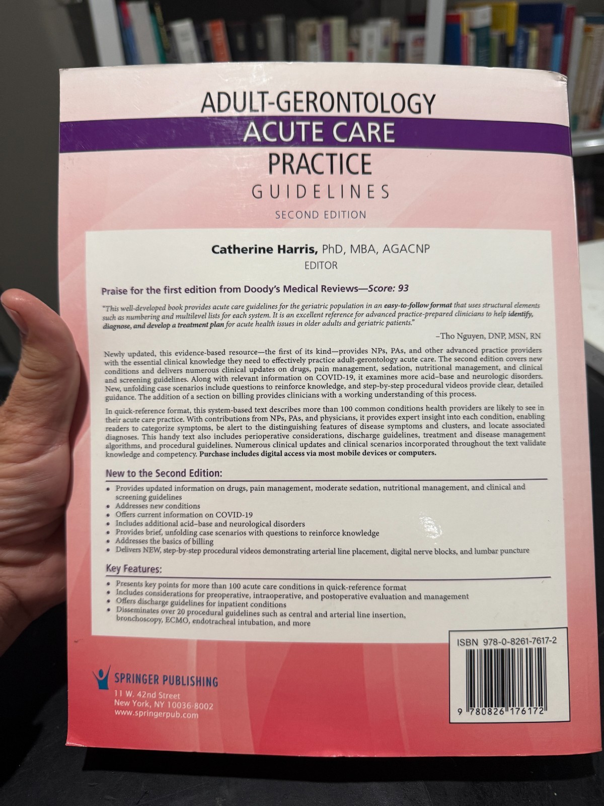 Adult-Gerontology Acute Care Practice Guidelines by Harris PhD MBA AG-ACNP