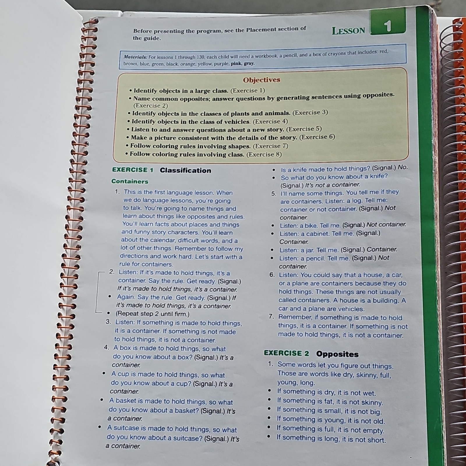 SRA/McGraw-Hill Reading Mastery Signature Ed Gr 1 Pres Book A B Workbook
