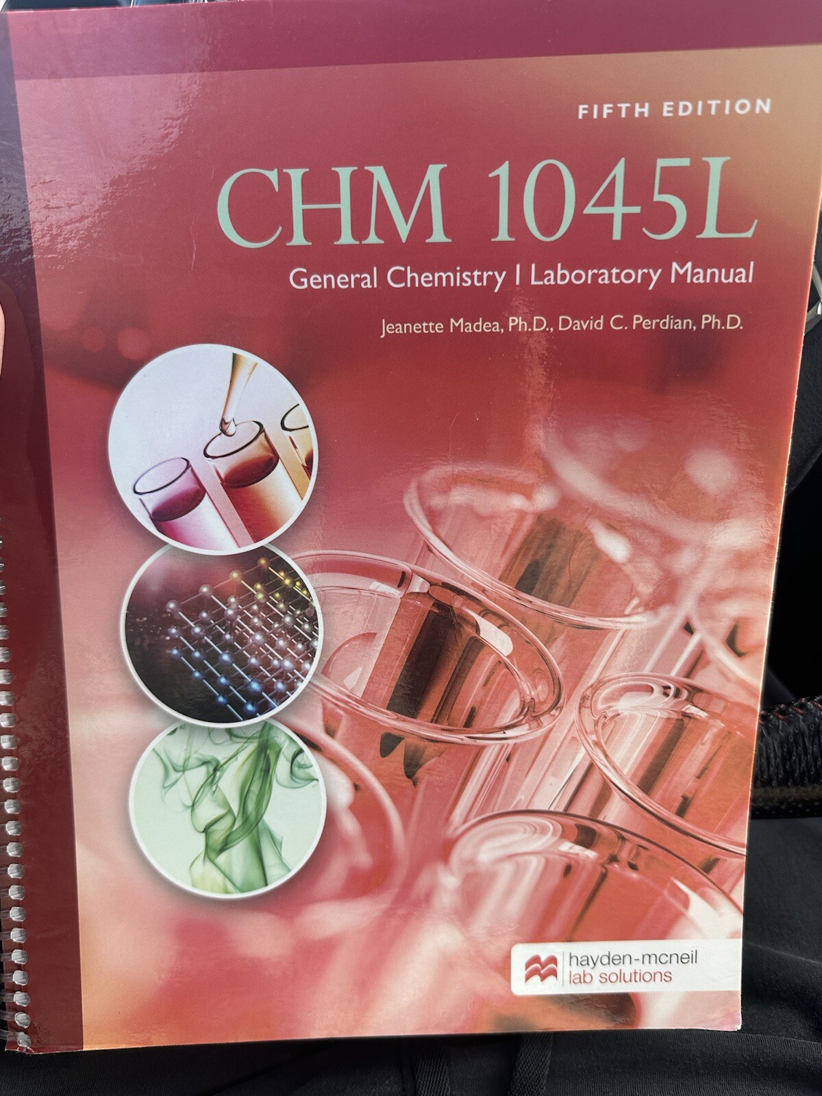 CHM 1045L General Chemistry 1 Laboratory Manual Fifth Edition By Hayden McNeil