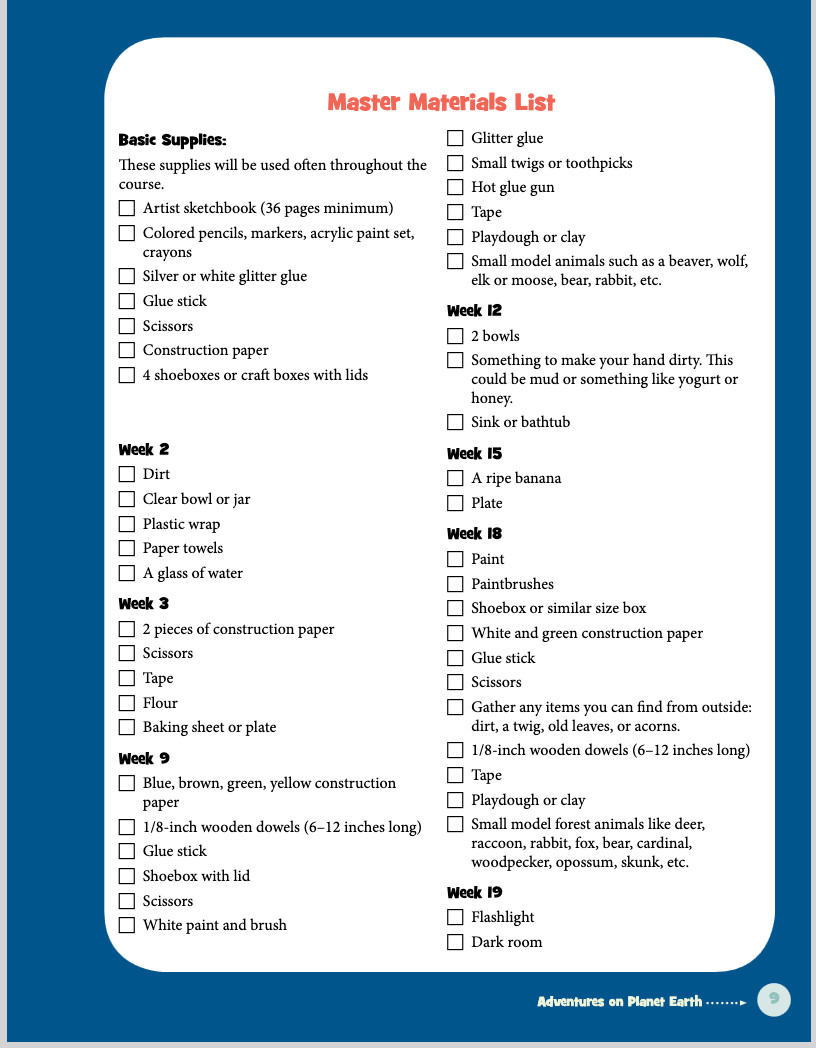 Masterbooks ADVENTURES ON PLANET EARTH Level 3 Let’s Talk Science 2nd 3rd 4th Gr