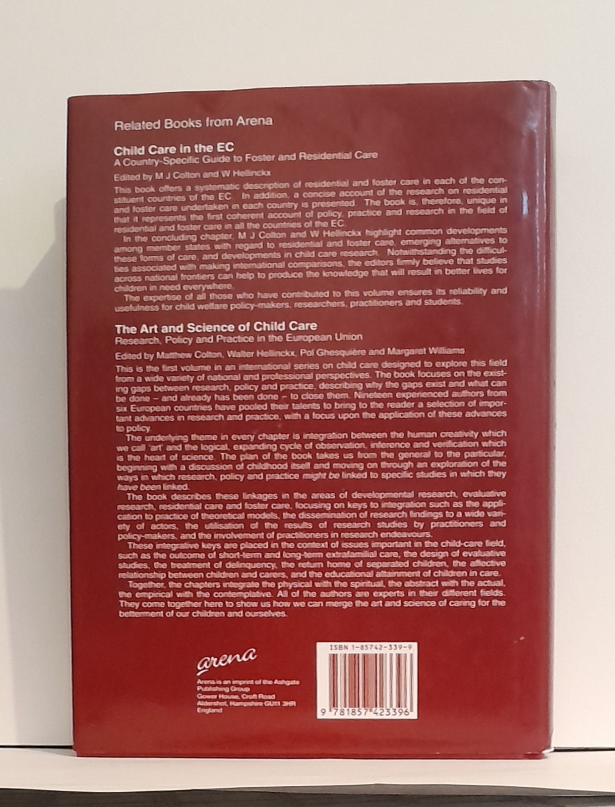 The World of Foster Care : An International Sourcebook on Foster Family Care…