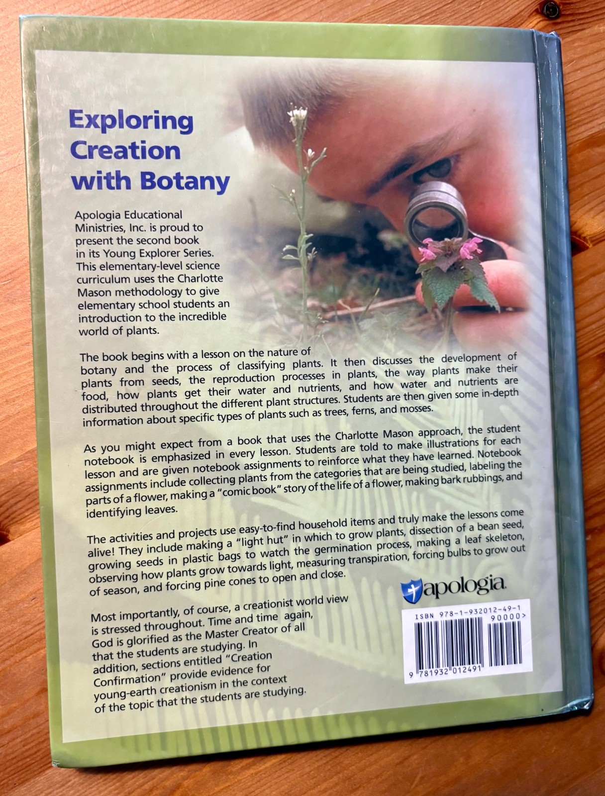Young Explorer Series: Exploring Creation with Botany Textbook-Jeannie Fulbright