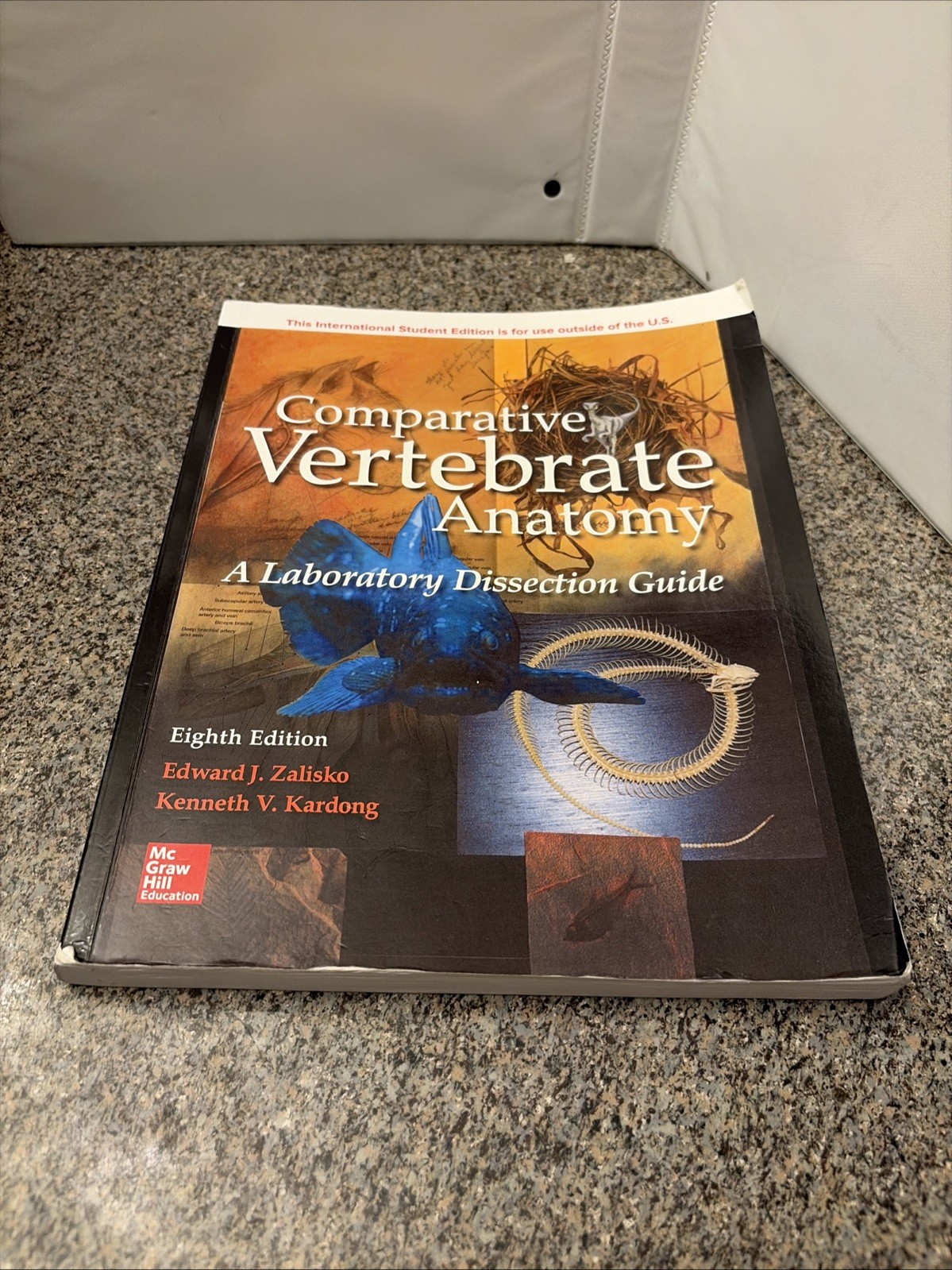 ISE Comparative Vertebrate Anatomy: A Laboratory Dissection Guide, 8th Edition