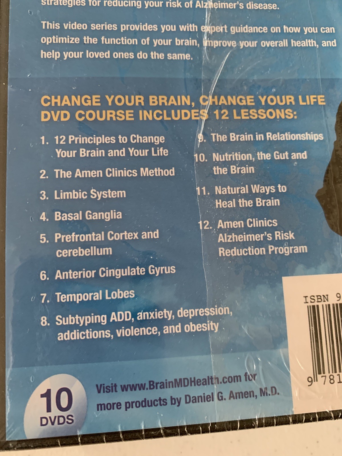Dr Daniel Amens Change Your Brain The Masters Coaching Program DVD 2015 12 Discs