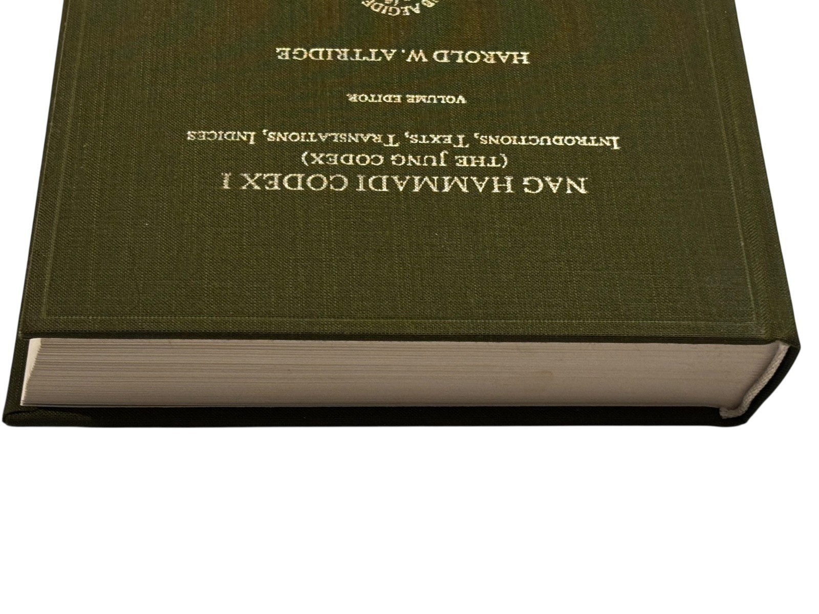 The Nag Hammadi Codex 1 The Jung Codex Collectible Cloth First Edition, HC Good