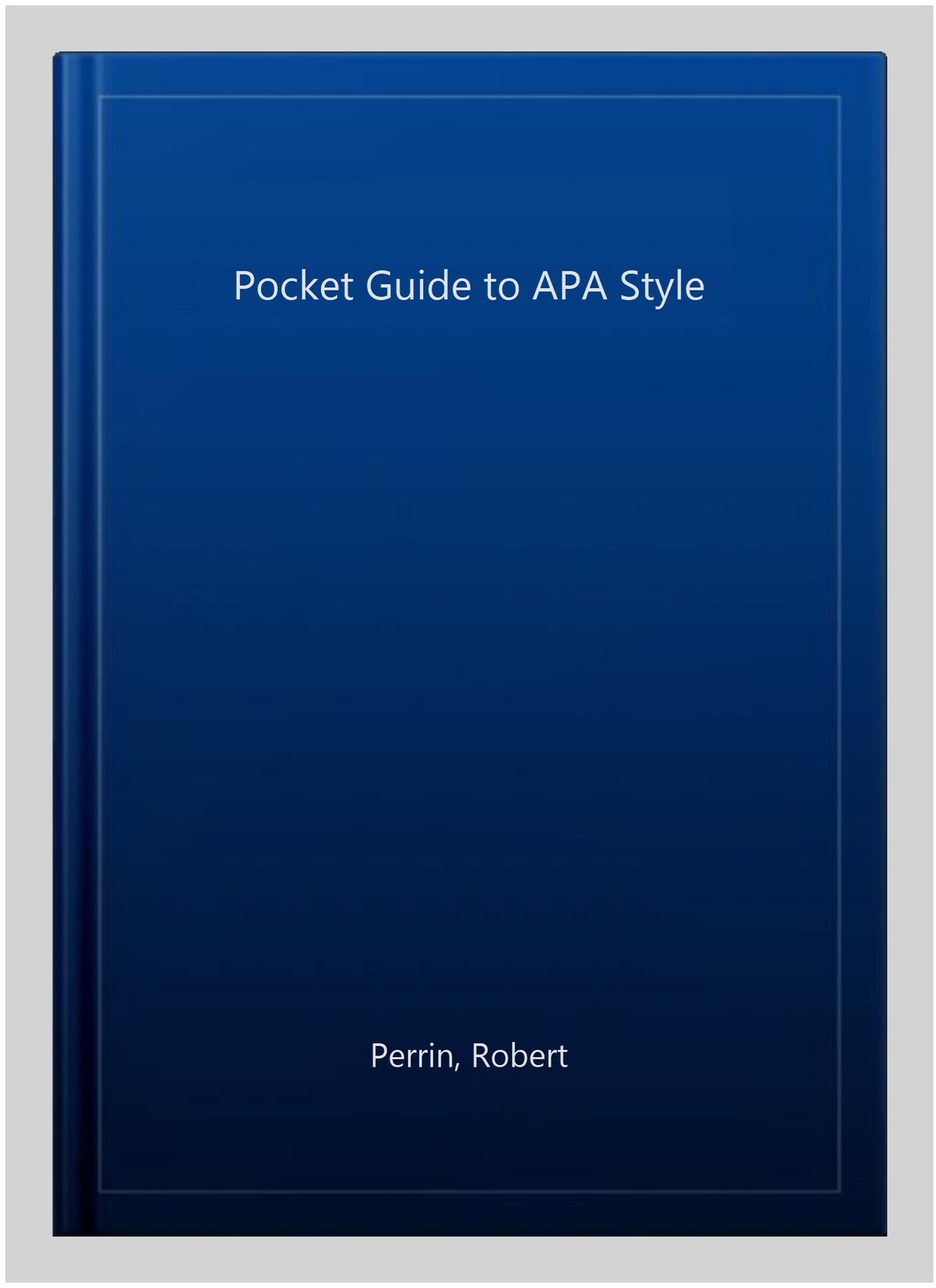 Pocket Guide to APA Style, Paperback by Perrin, Robert, Used Good Condition, …